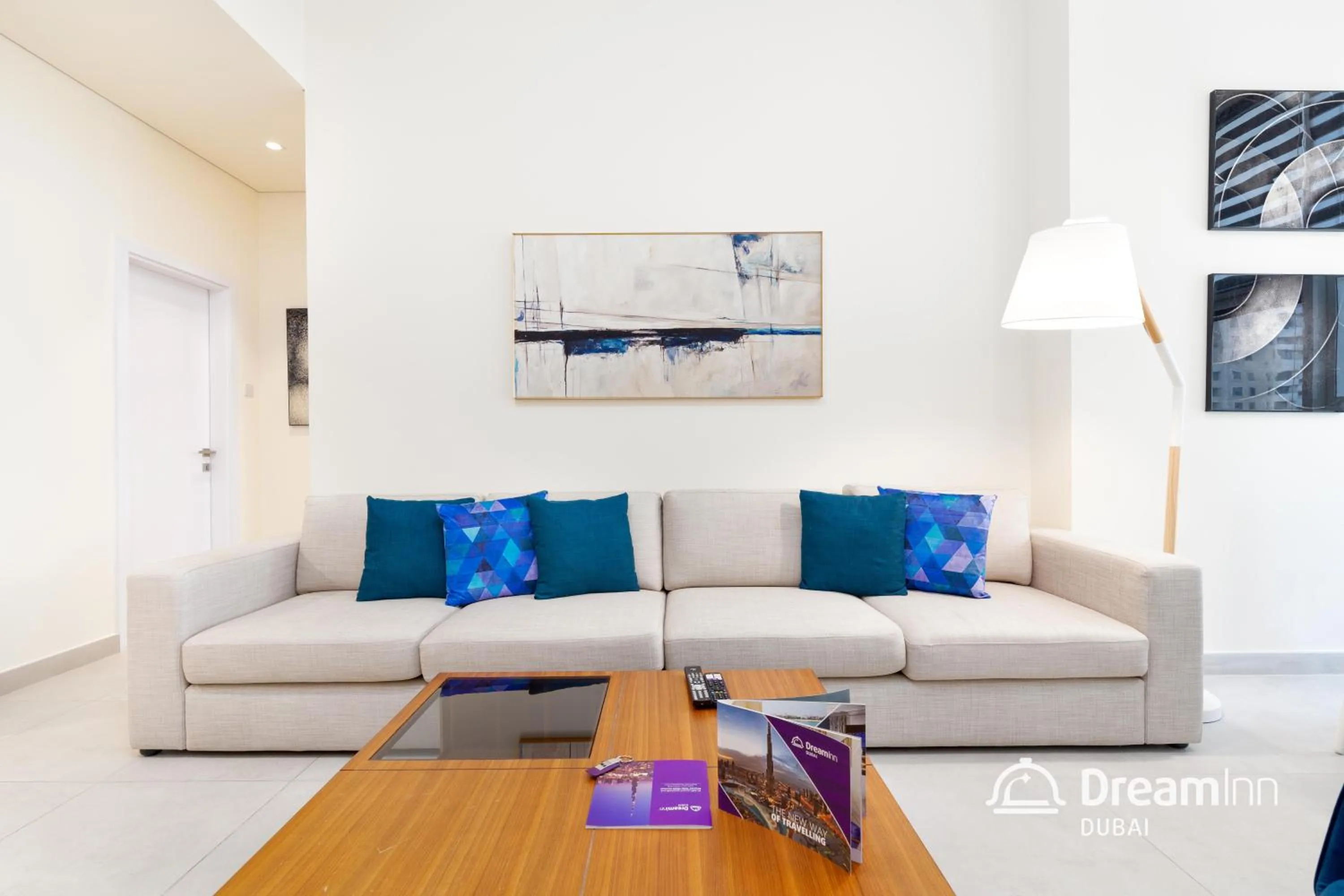 Living room in Dream Inn Apartments - Marina Arcade Tower