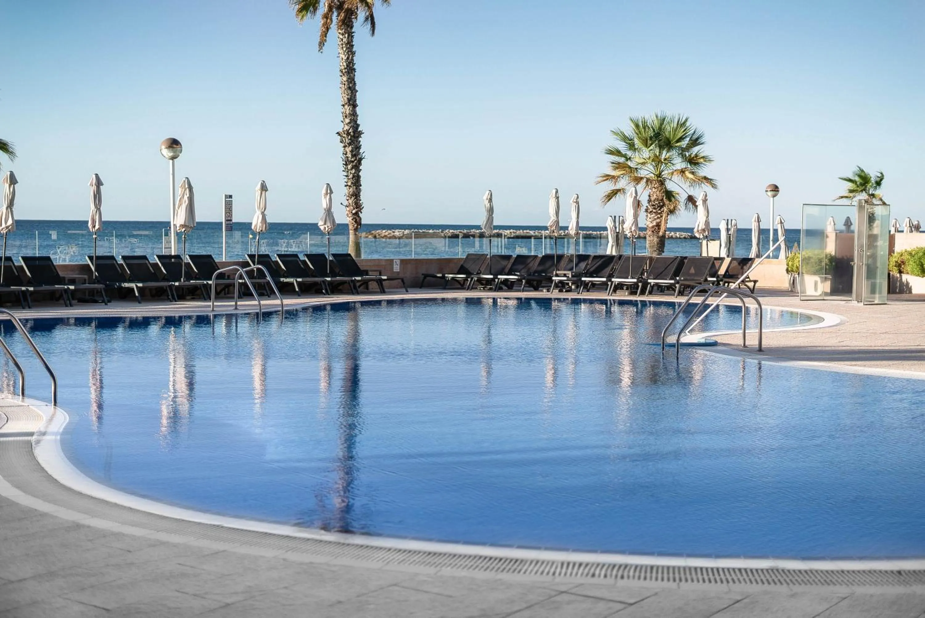 Swimming pool in Hotel Augustus