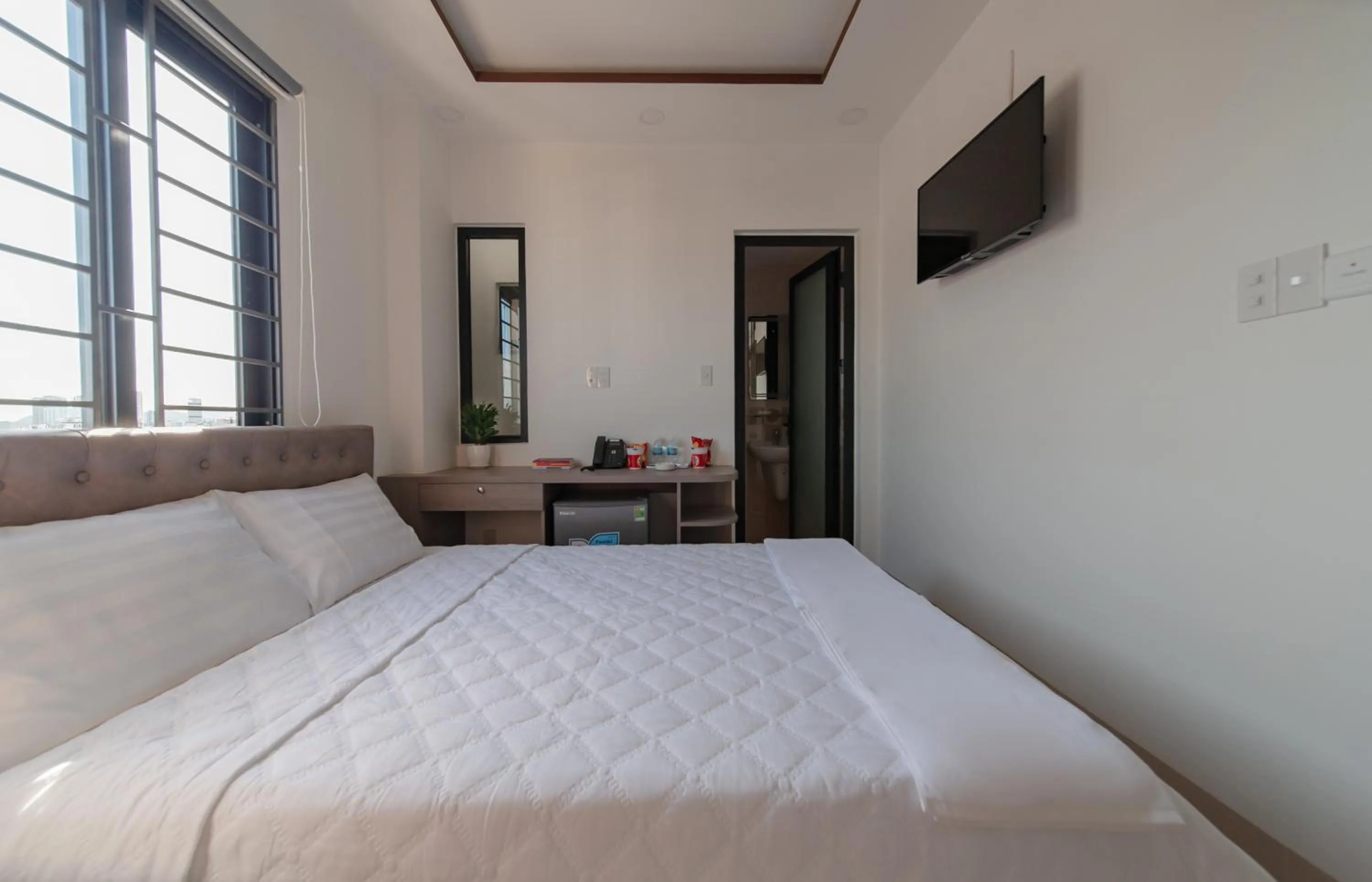 Communal lounge/ TV room, Bed in Uy Dương Hotel & Apartment - Nha Trang