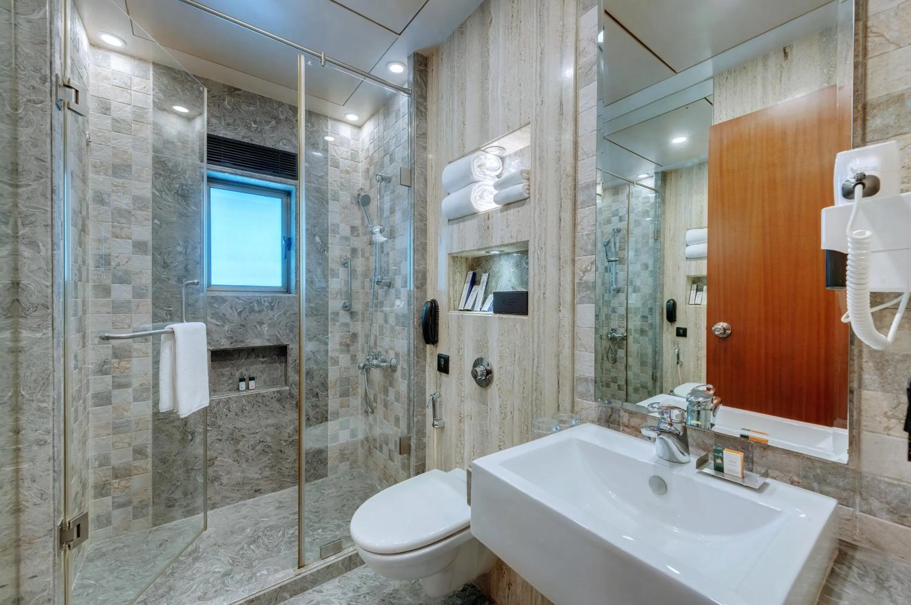 Bathroom in Adiva Residency Beacon, Grant Road, Mumbai