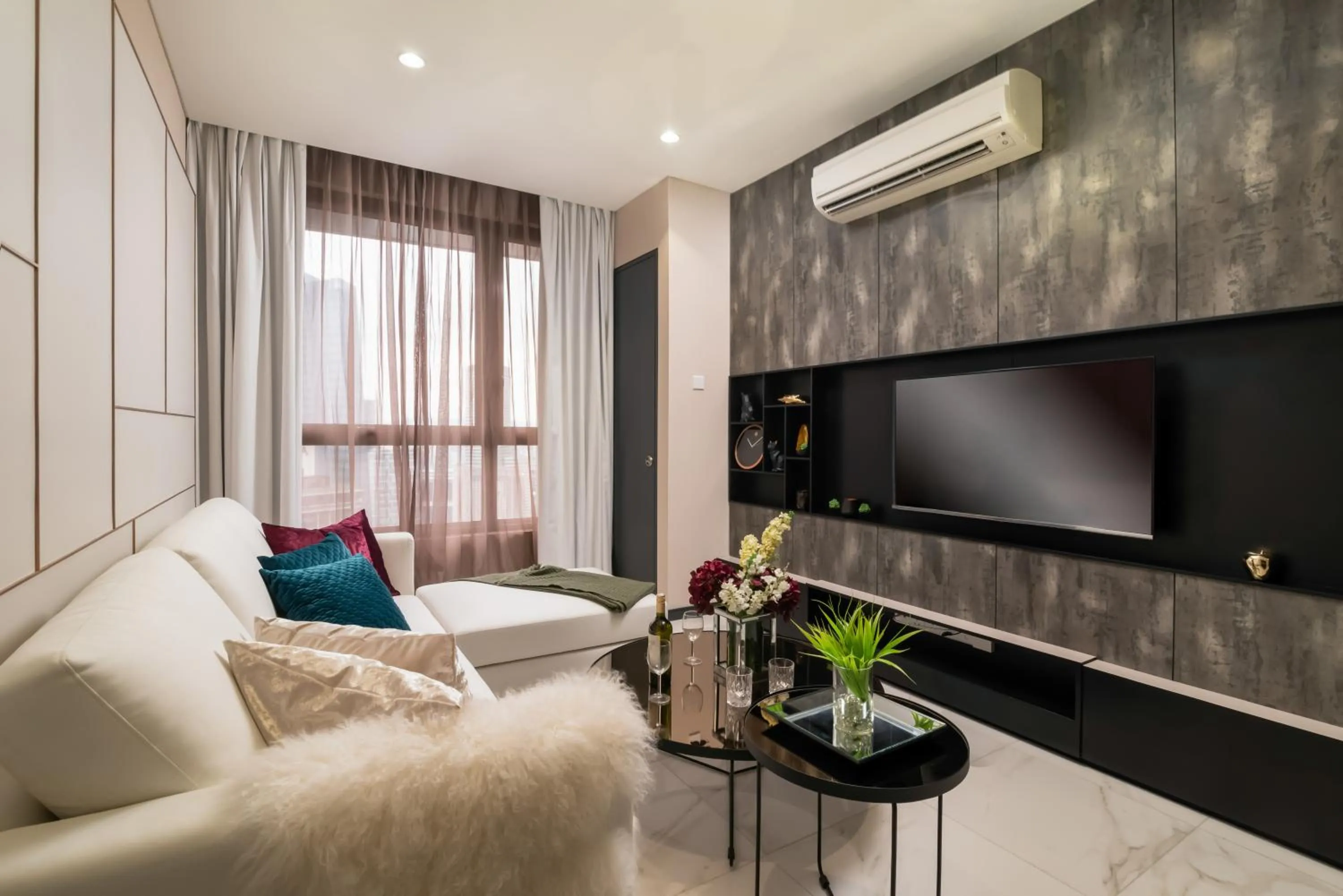 Living room in 8 Kia Peng Residences by Times 8
