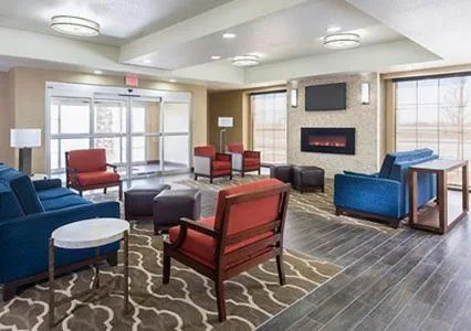 Lobby or reception in Comfort Inn Midland South I-20