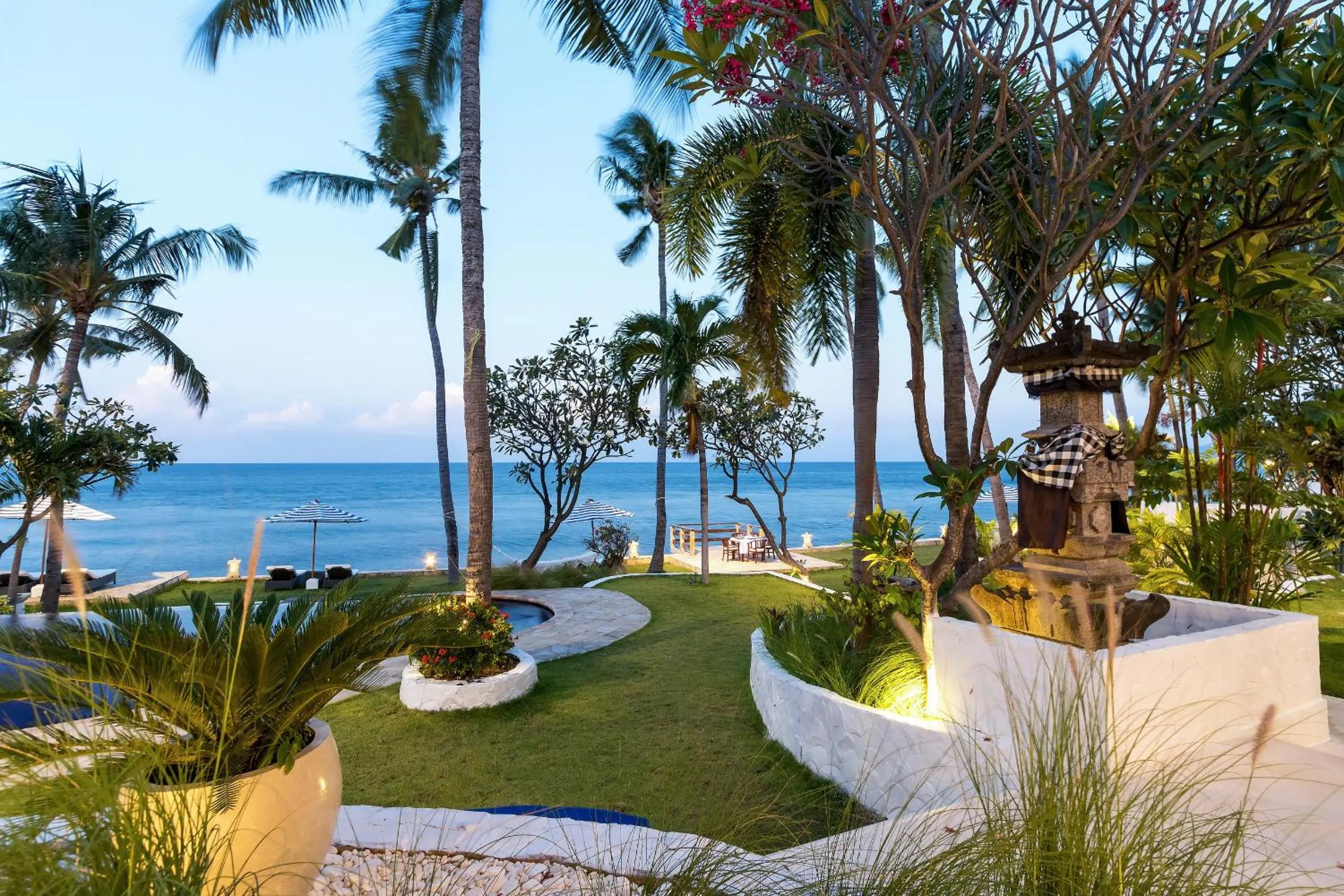 Natural landscape in Kanna Seafront Estate Tulamben