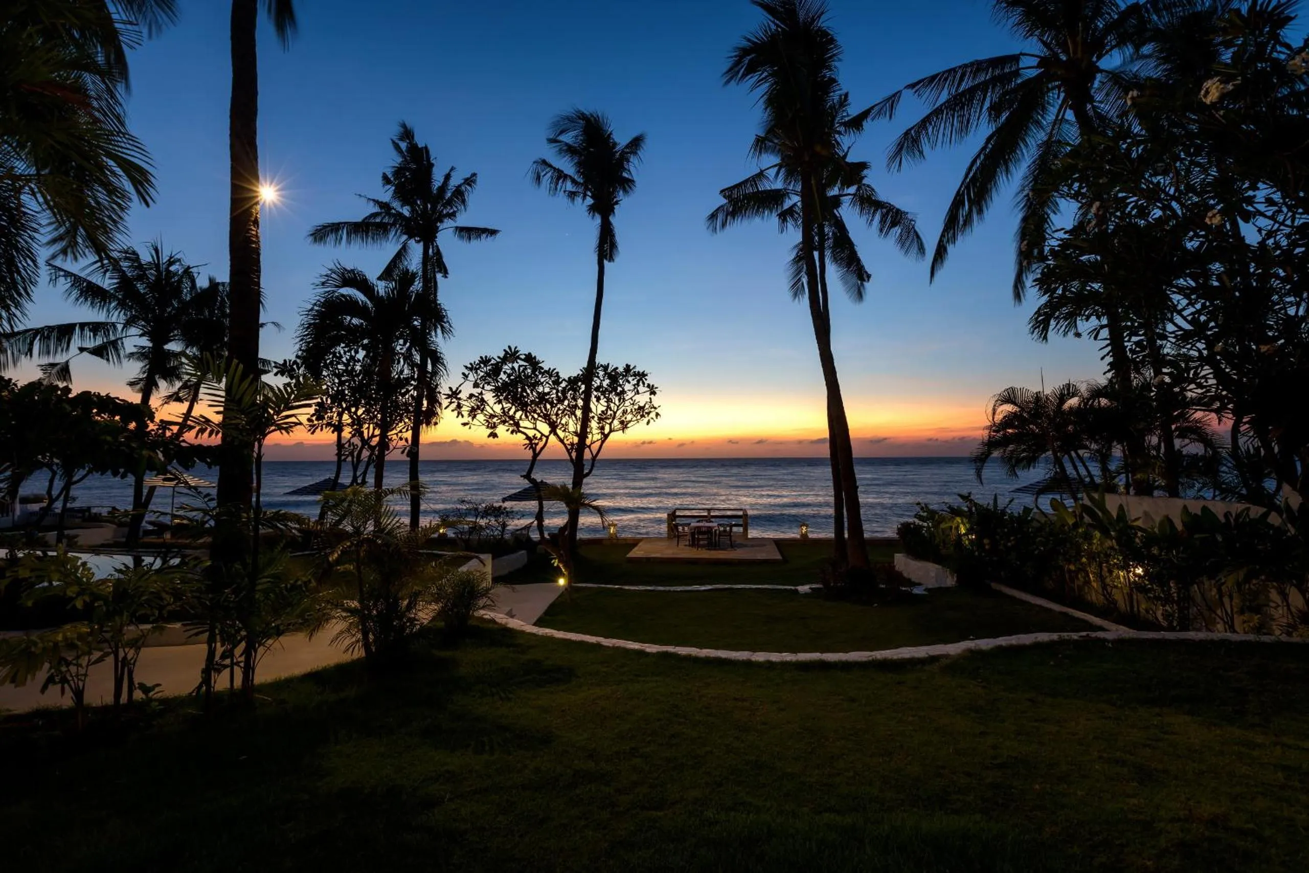 Sea view in Kanna Seafront Estate Tulamben