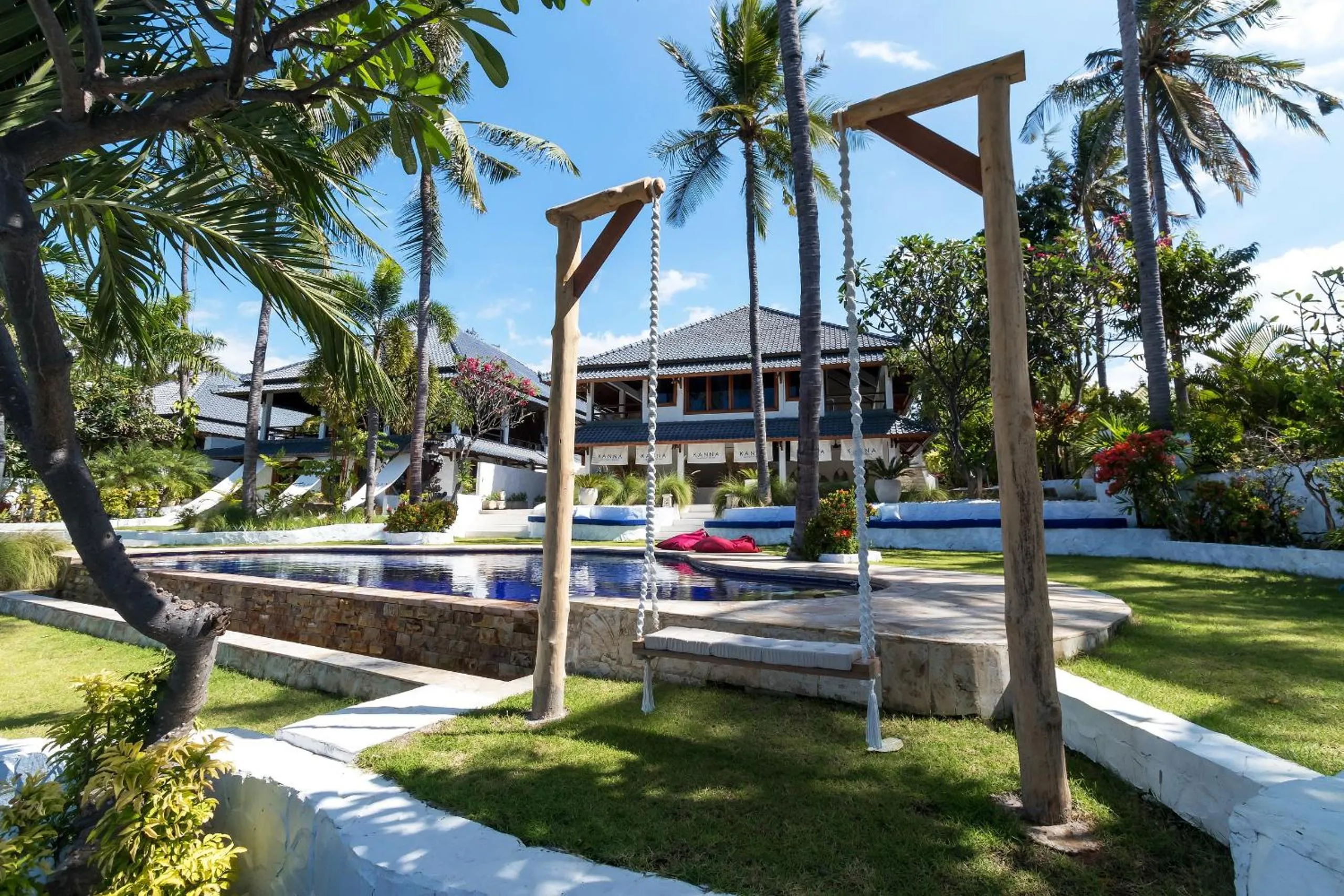 Natural landscape in Kanna Seafront Estate Tulamben