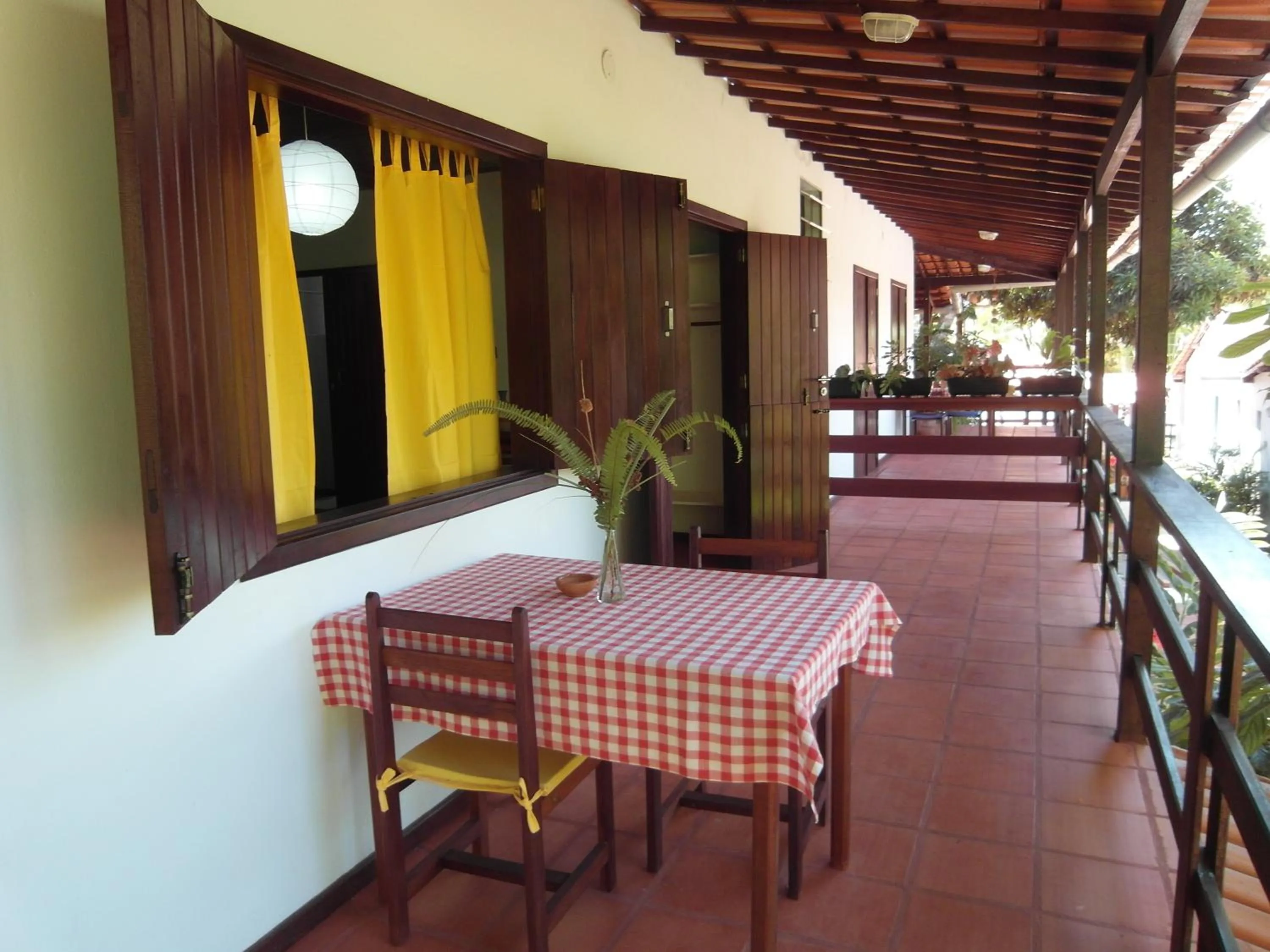 Balcony/Terrace in Pousada Casa da Edinha