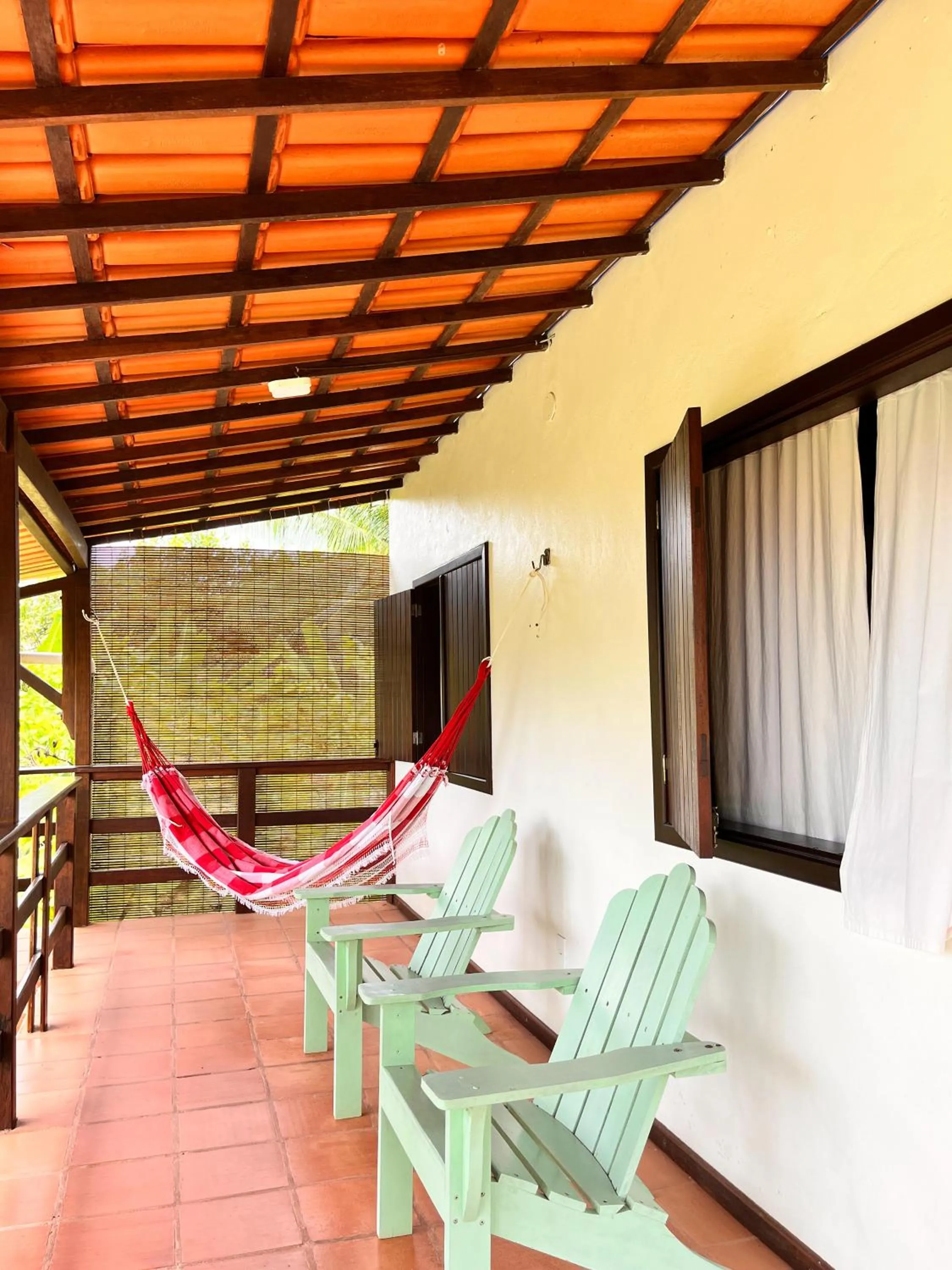Balcony/Terrace in Pousada Casa da Edinha