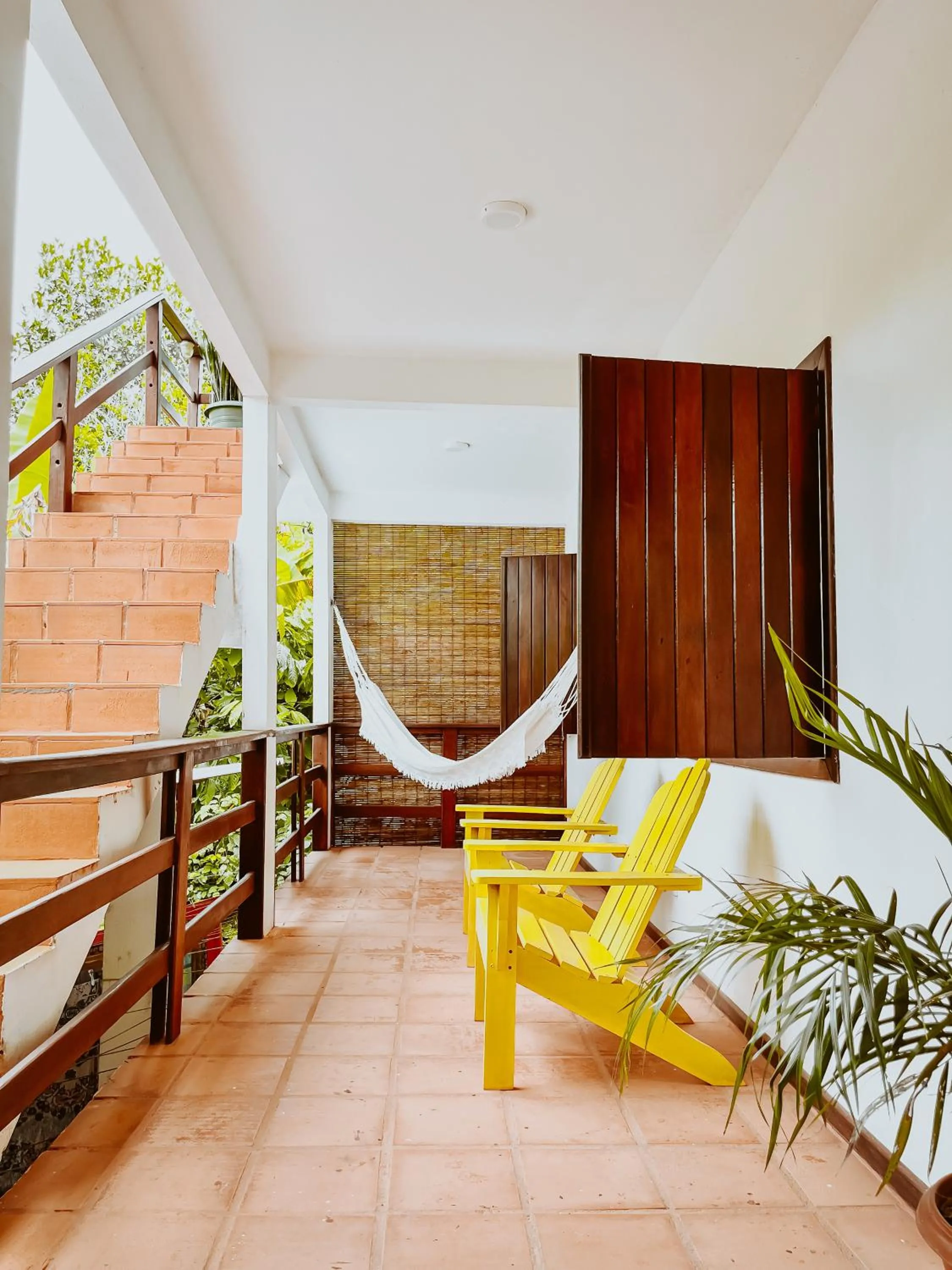 Balcony/Terrace in Pousada Casa da Edinha