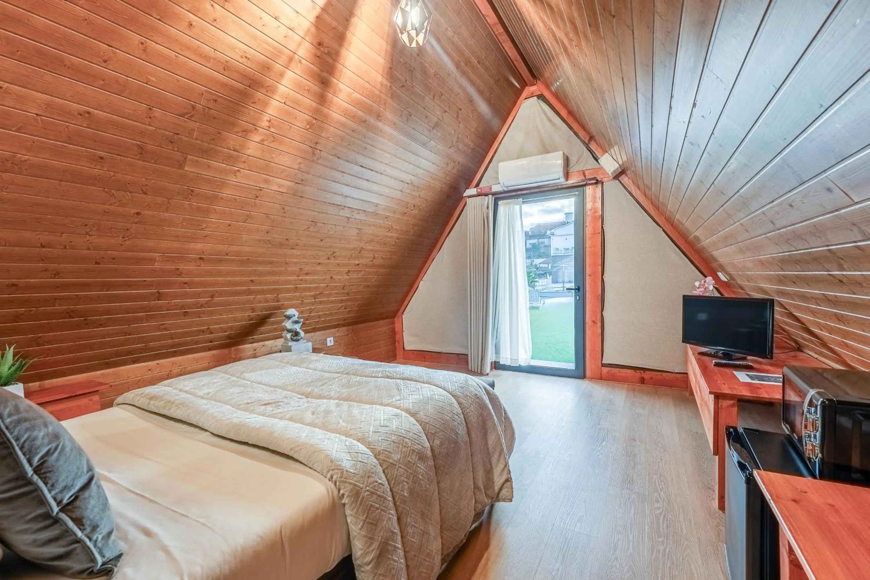 Bed in Lena Village Hotel and Spa