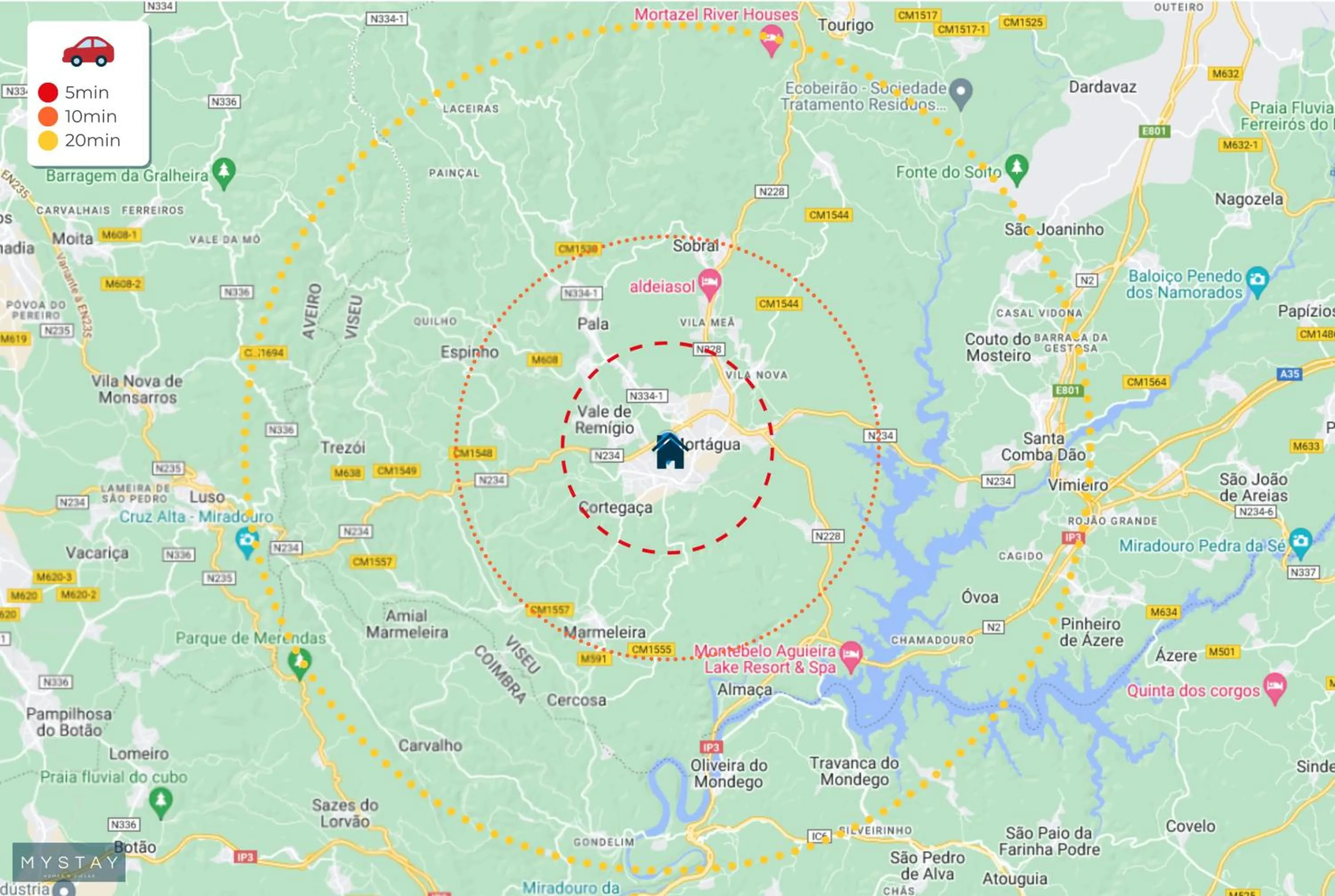 Location in Hotel Lena Village