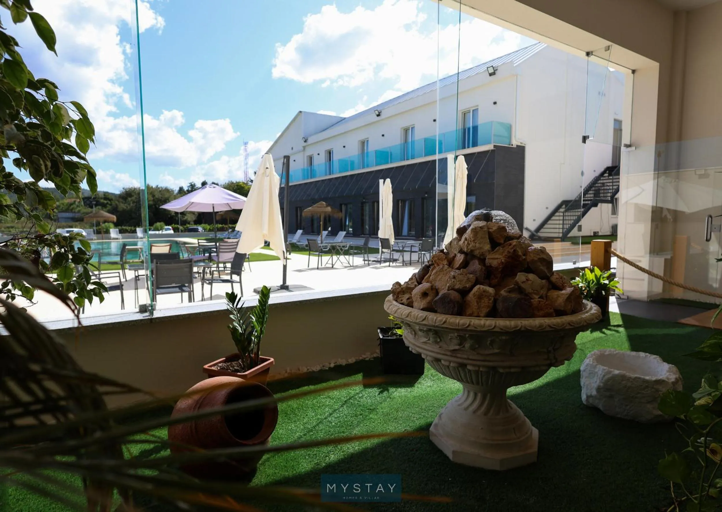 Fitness centre/facilities in Hotel Lena Village