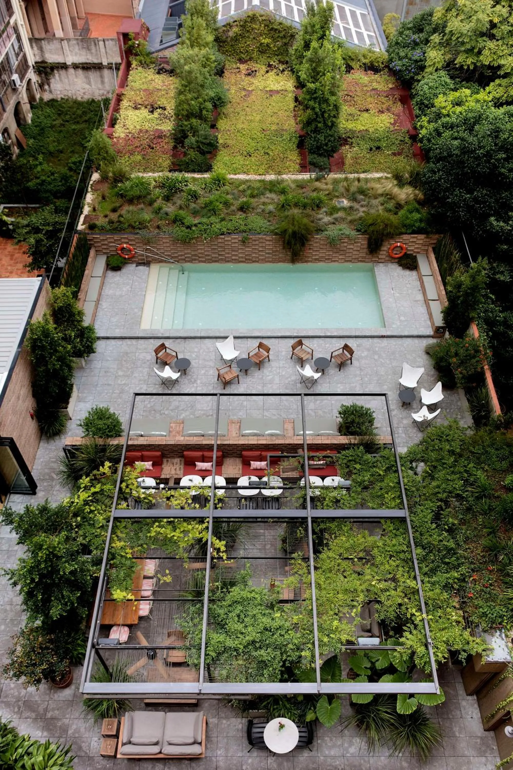 Patio in Alexandra Barcelona Hotel, Curio Collection by Hilton