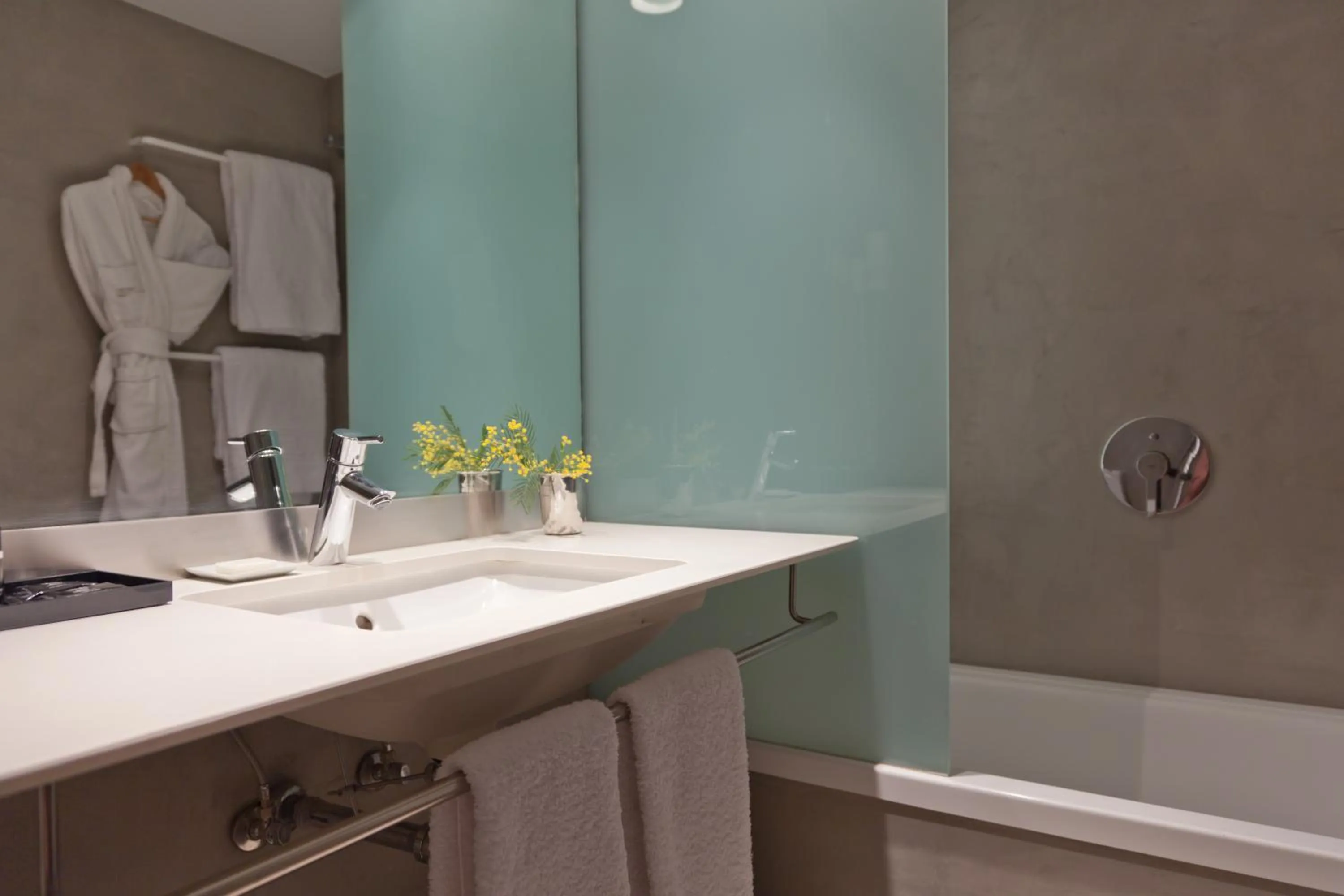 Bathroom in Alexandra Barcelona Hotel, Curio Collection by Hilton