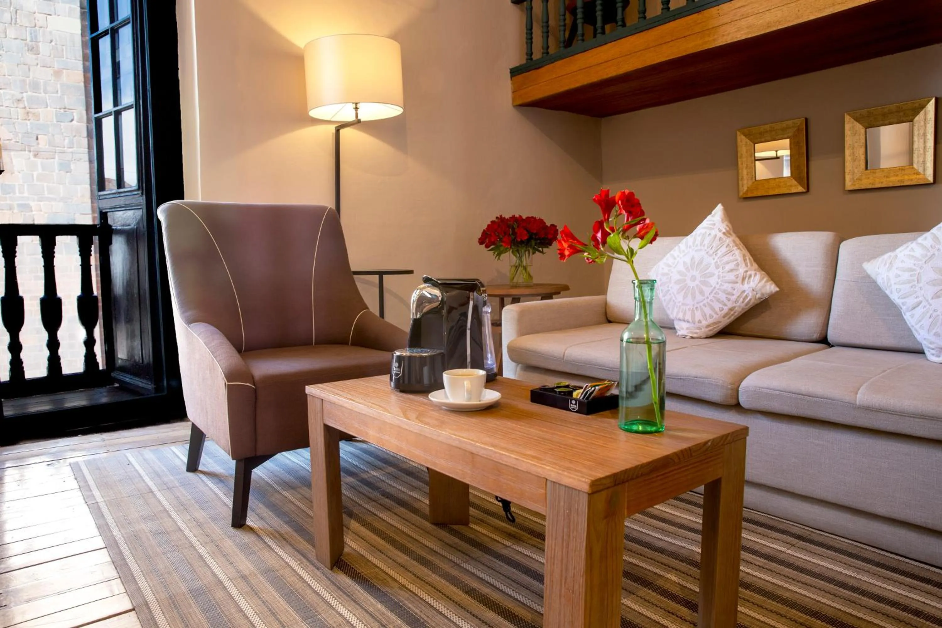 Living room in Abittare Hotel