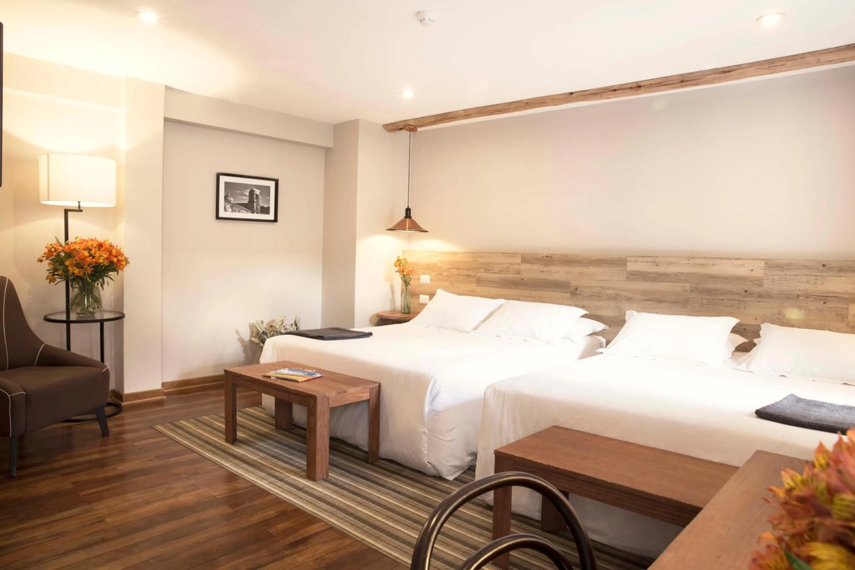 Photo of the whole room, Bed in Abittare Hotel