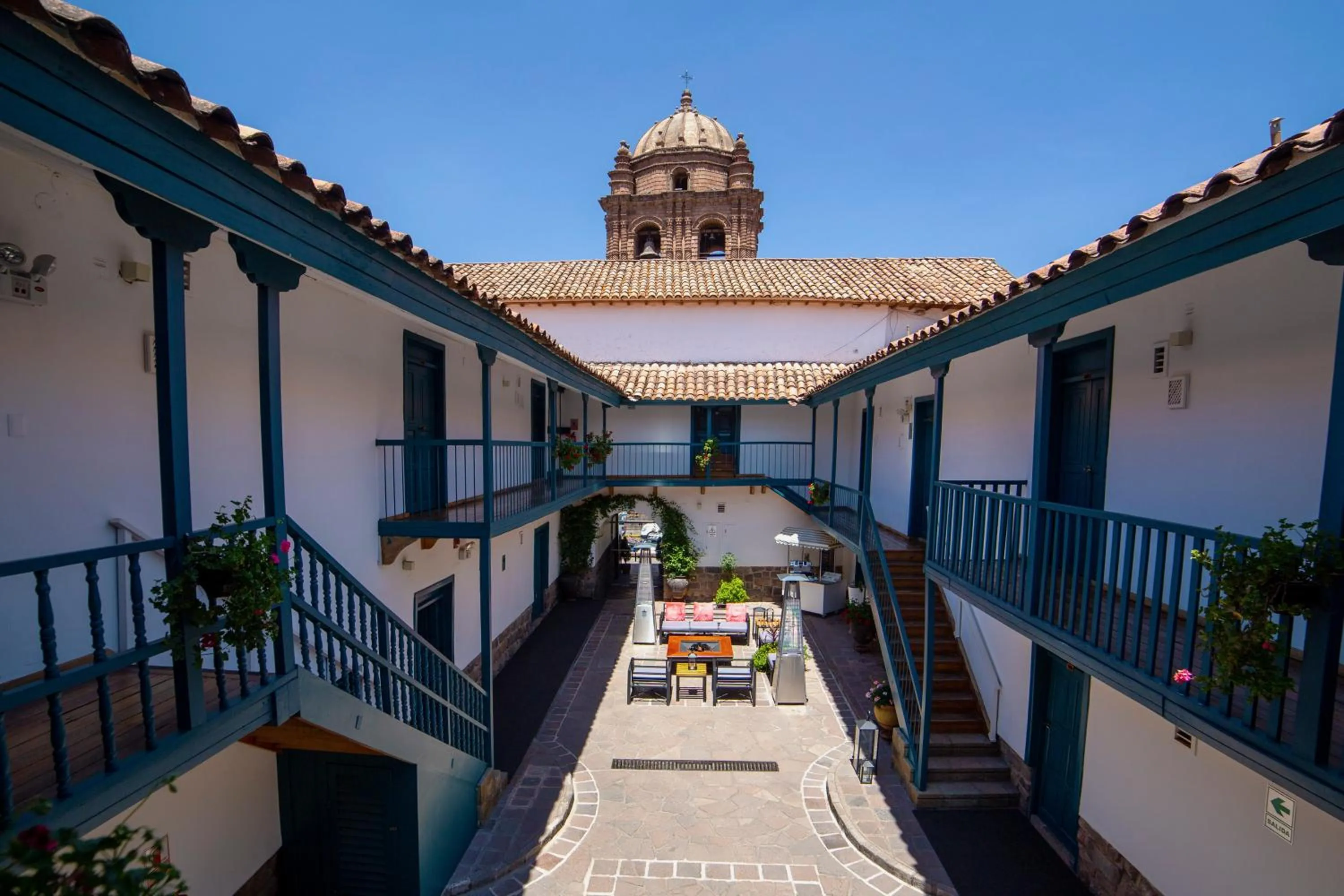 Bird's eye view in Abittare Hotel