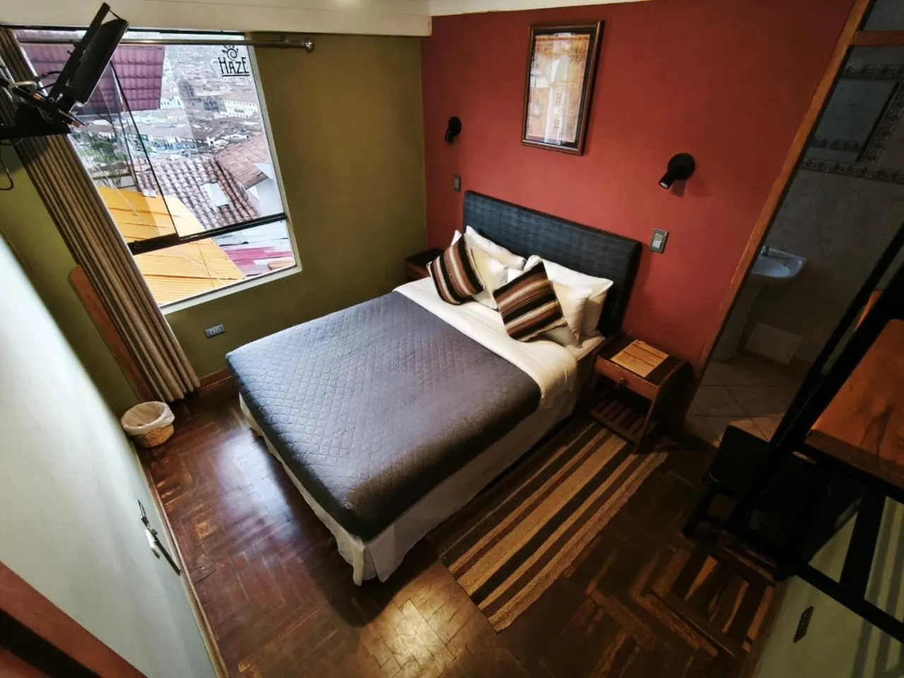Bedroom, Bed in Eco Home View - Guest House