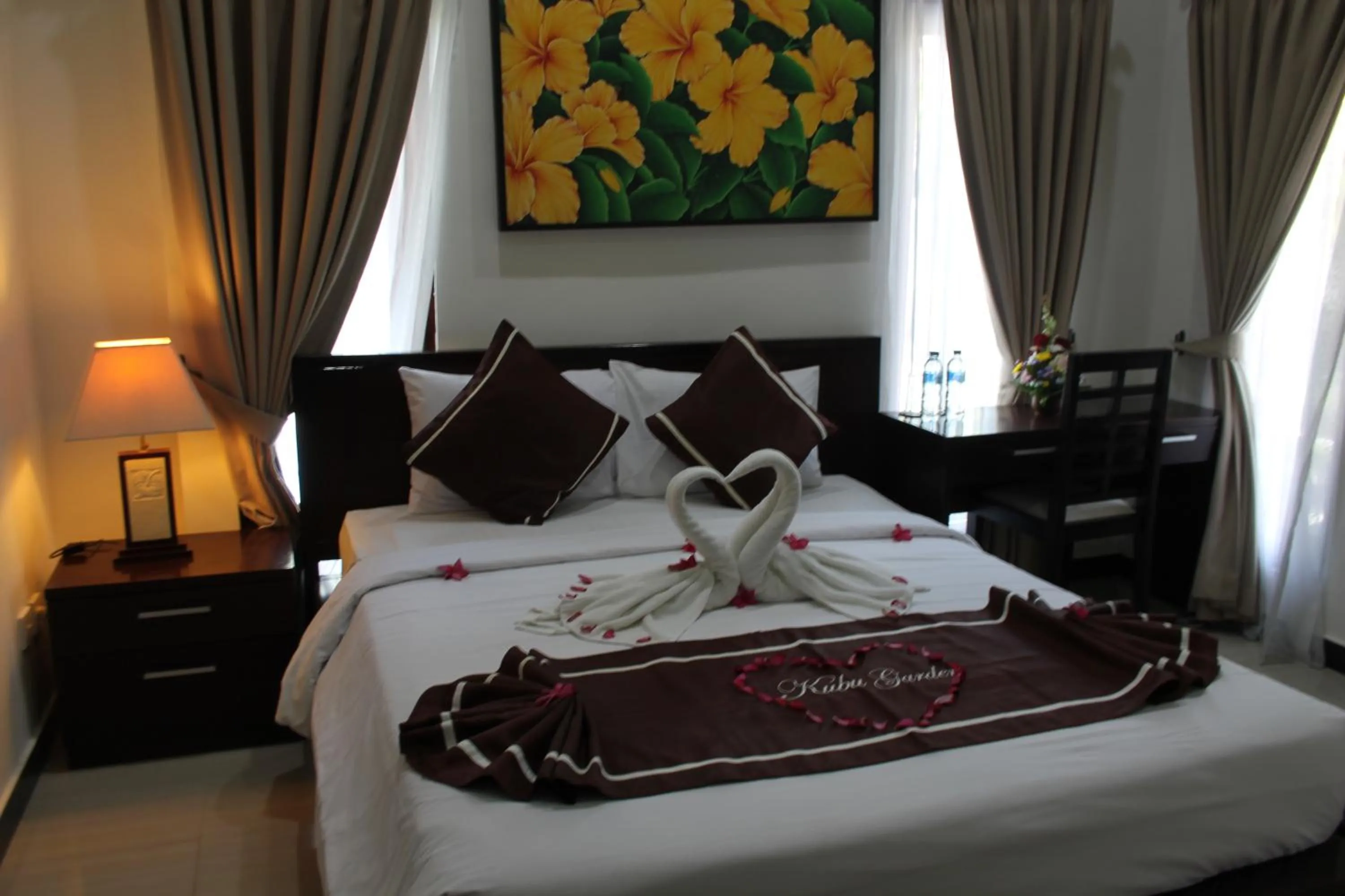 Bed in Kubu Garden Suites & Villas Nusa Dua