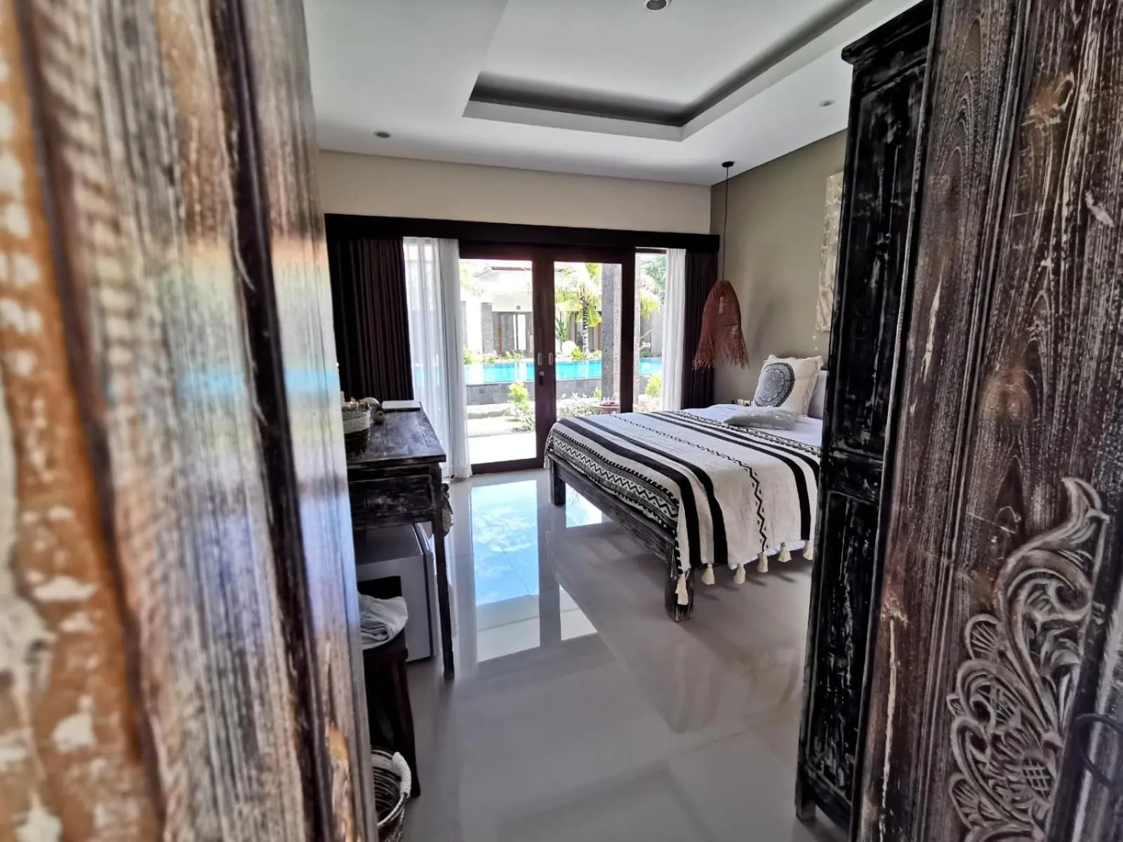 Bed in Kubu Garden Suites & Villas Nusa Dua