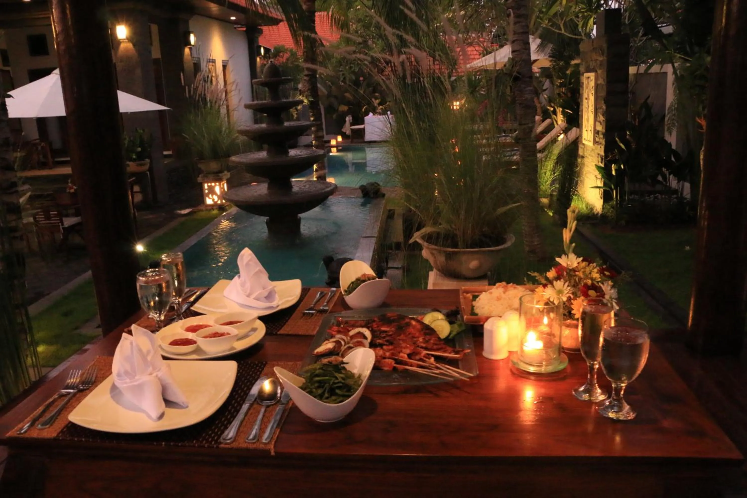 Dining area in Kubu Garden Suites & Villas Nusa Dua