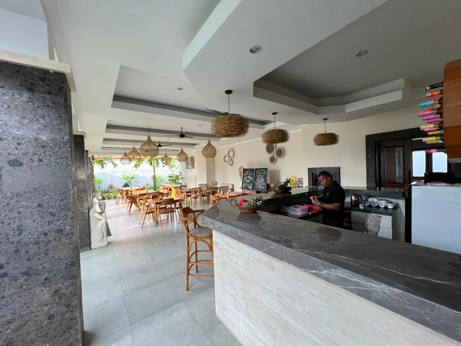 Restaurant/places to eat in Kubu Garden Suites & Villas Nusa Dua