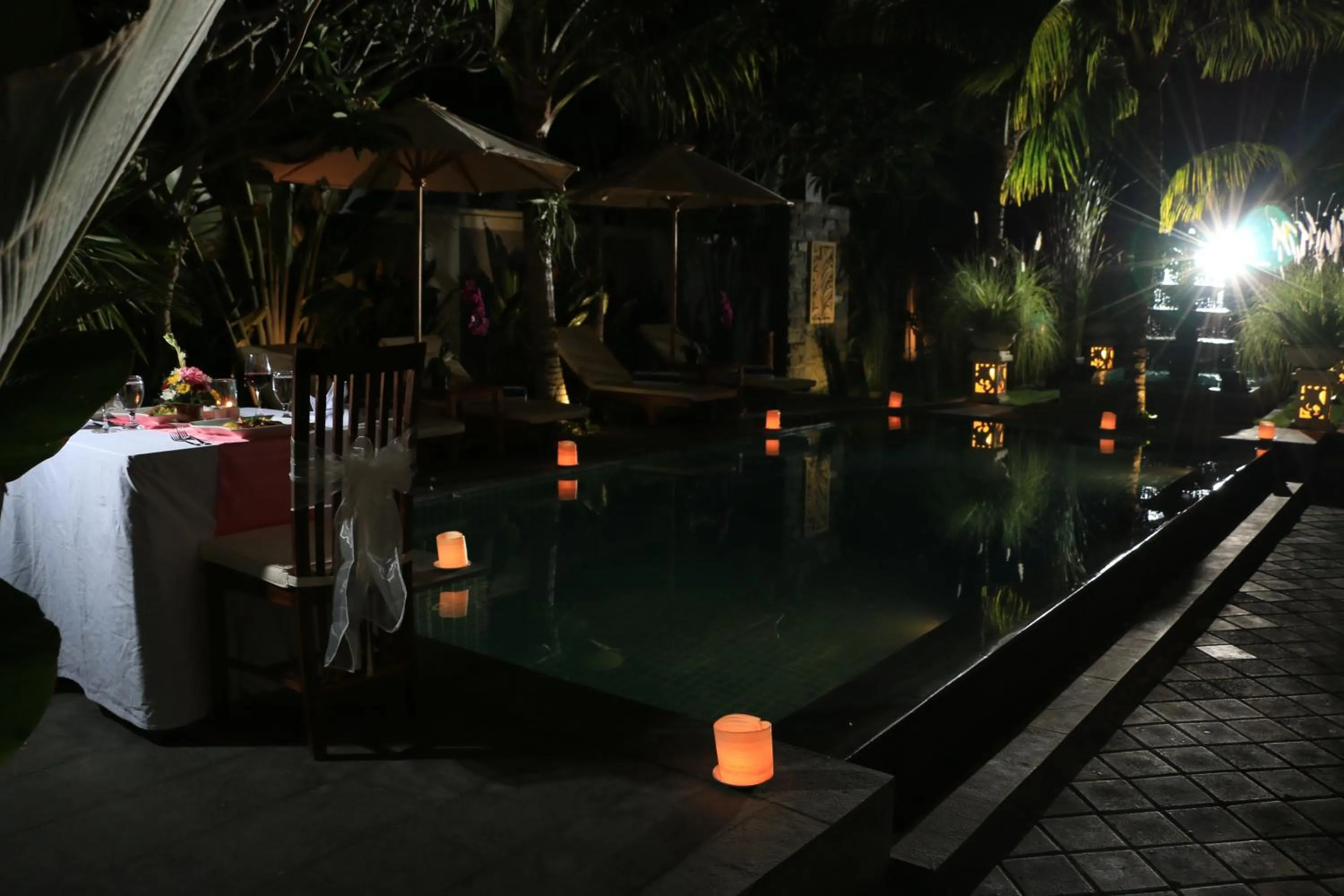 Swimming pool in Kubu Garden Suites & Villas Nusa Dua