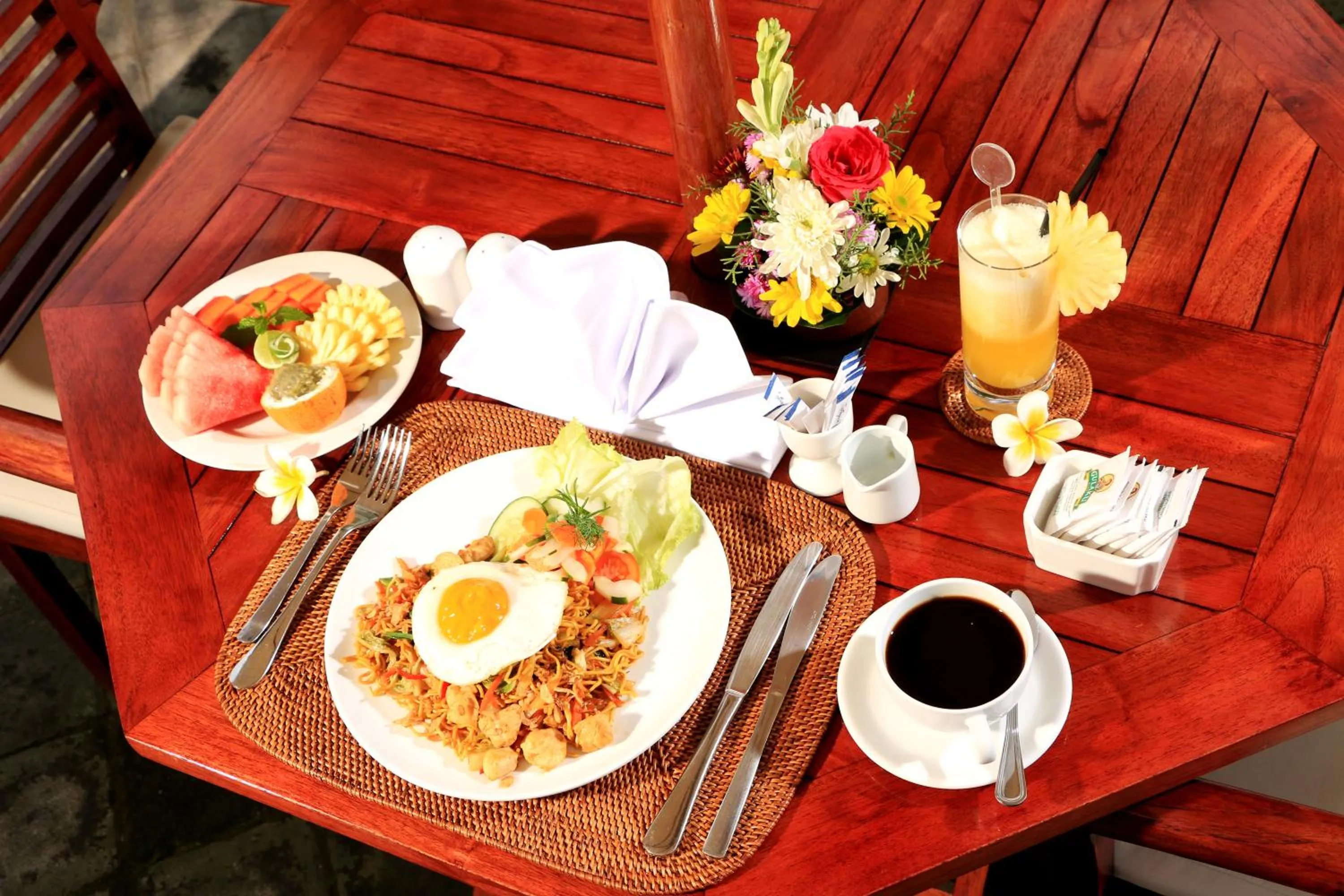 Food and drinks in Kubu Garden Suites & Villas Nusa Dua