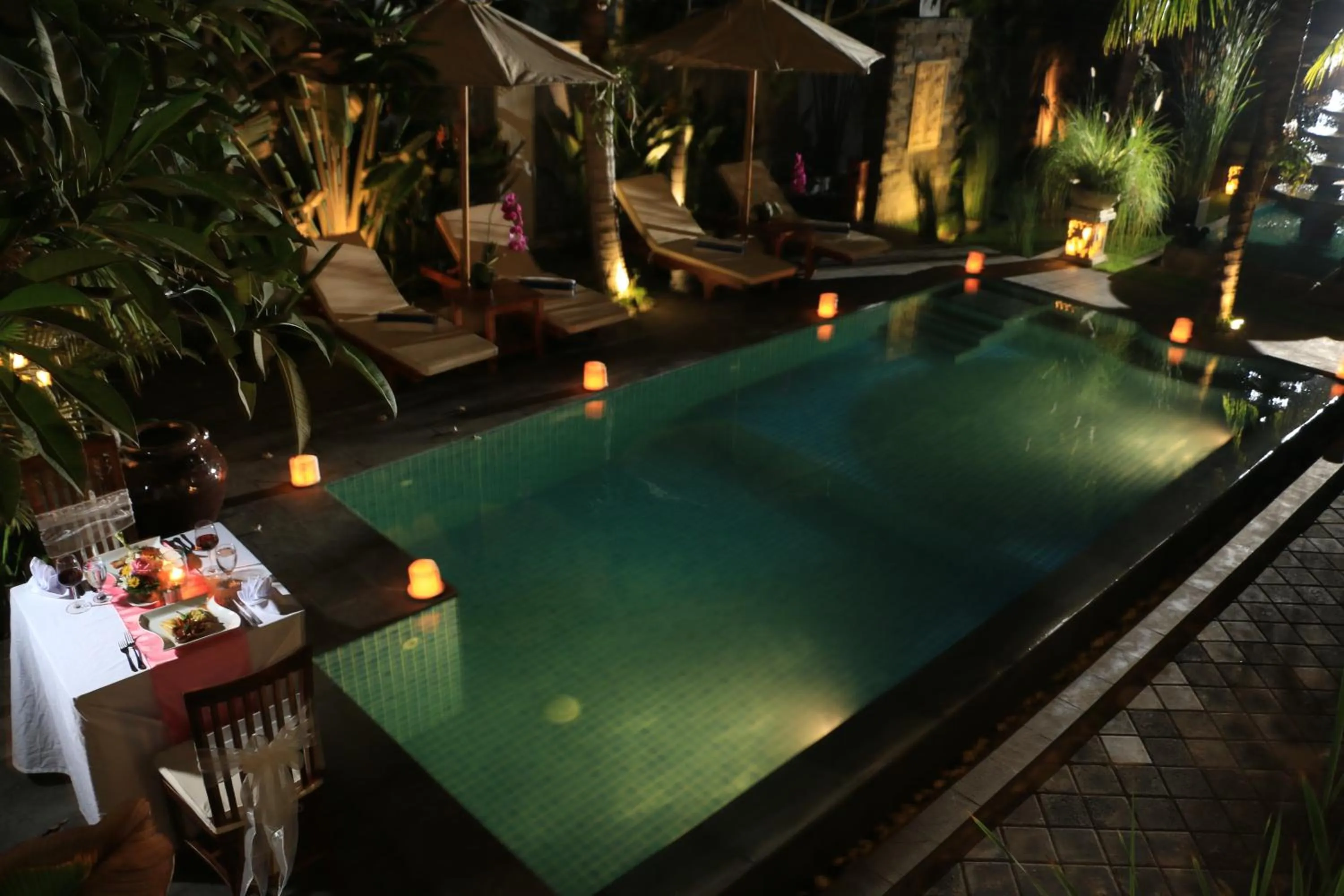 Pool view in Kubu Garden Suites & Villas Nusa Dua