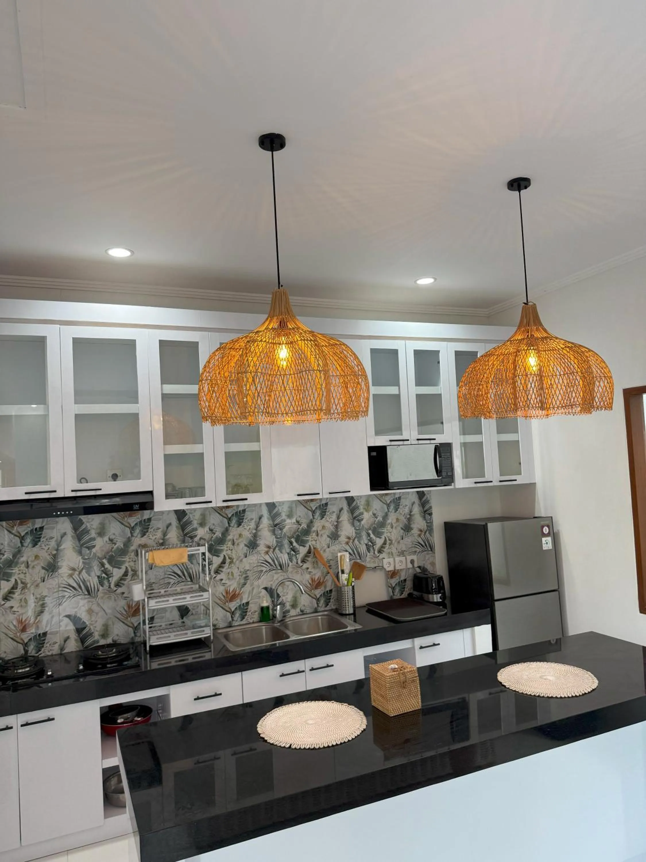 kitchen in Kubu Garden Suites & Villas Nusa Dua