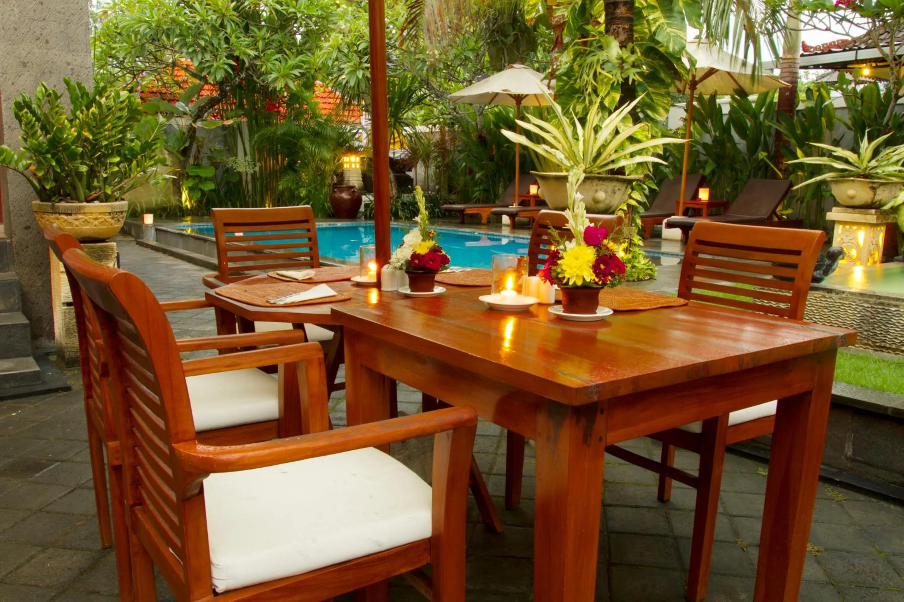 Food close-up in Kubu Garden Suites & Villas Nusa Dua