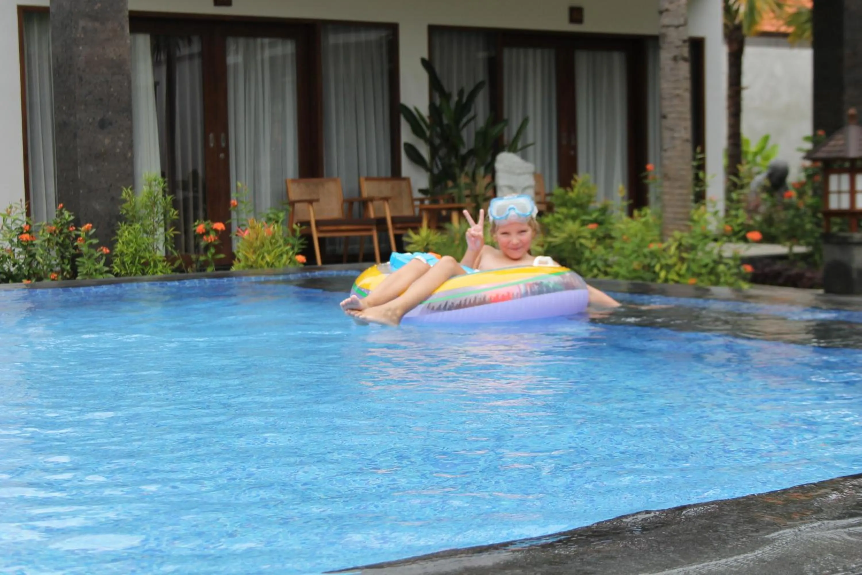 Swimming pool in Kubu Garden Suites & Villas Nusa Dua