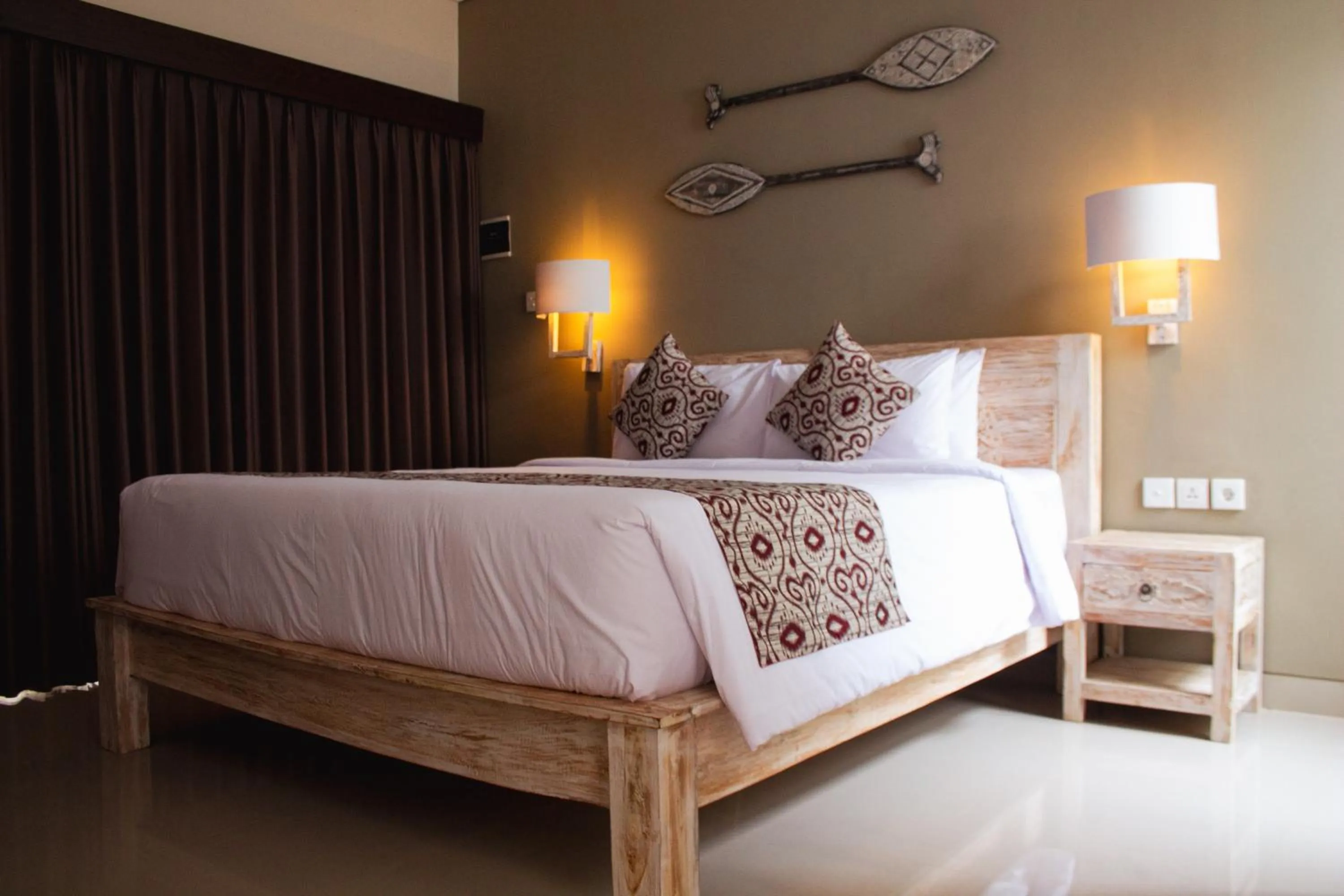 Bed in Kubu Garden Suites & Villas Nusa Dua