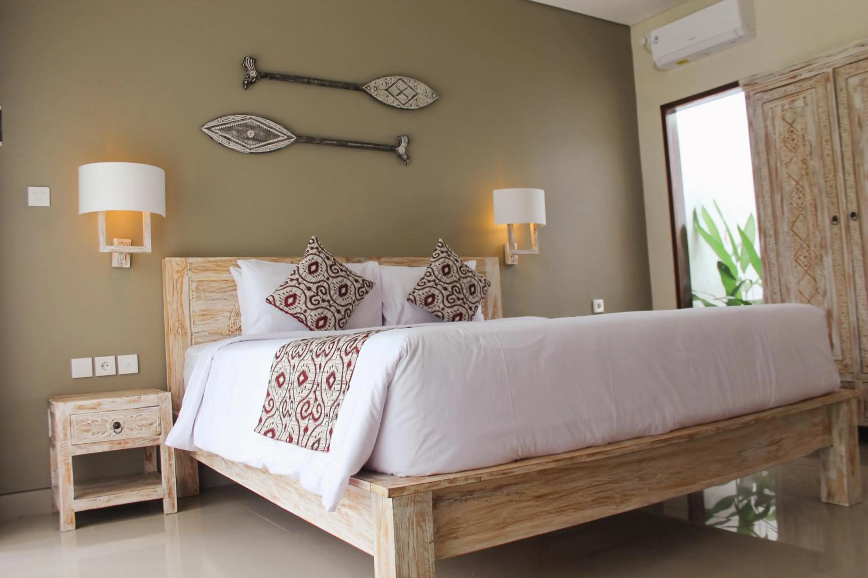 Bed in Kubu Garden Suites & Villas Nusa Dua