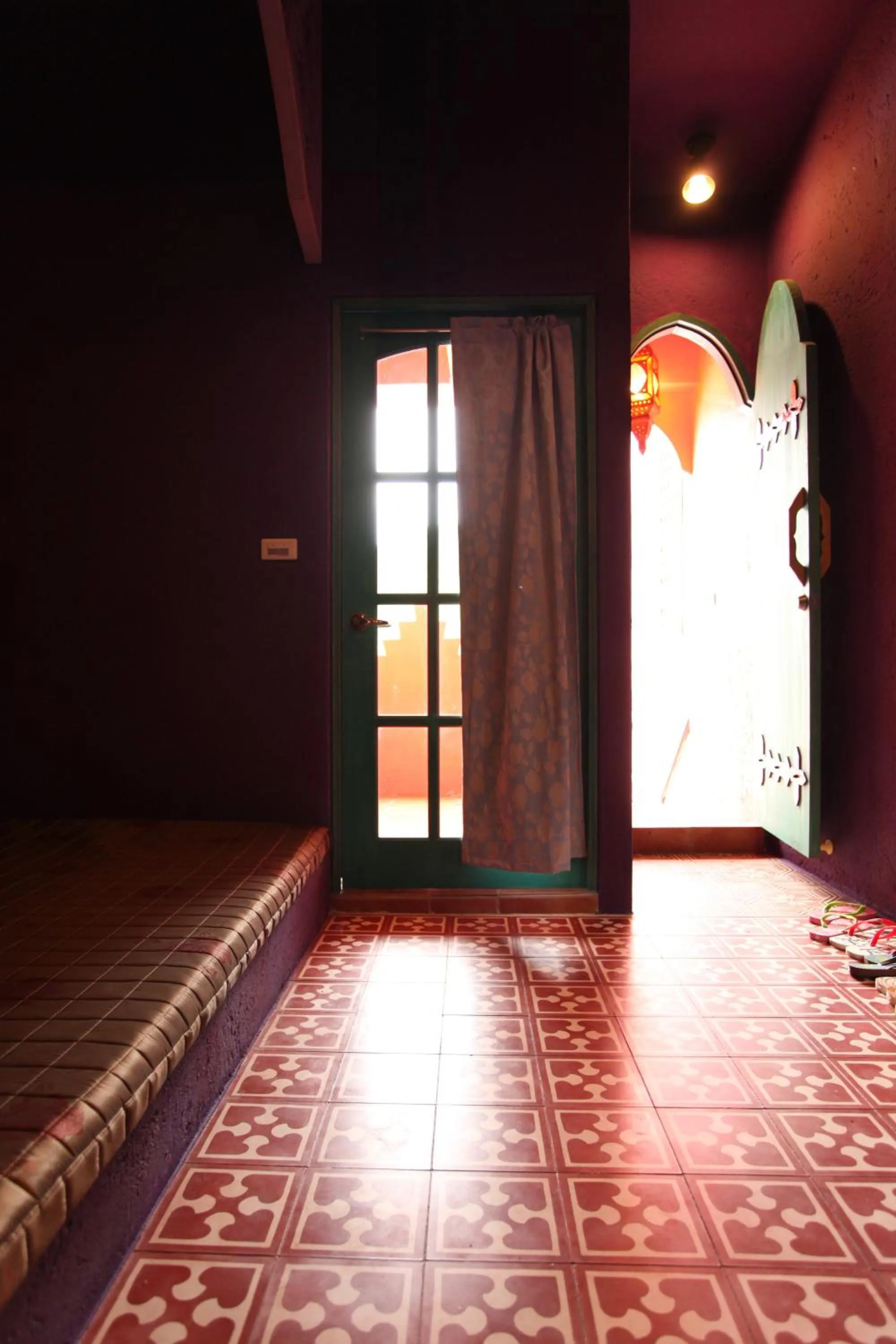 Seating area in A Fei Surf Inn III