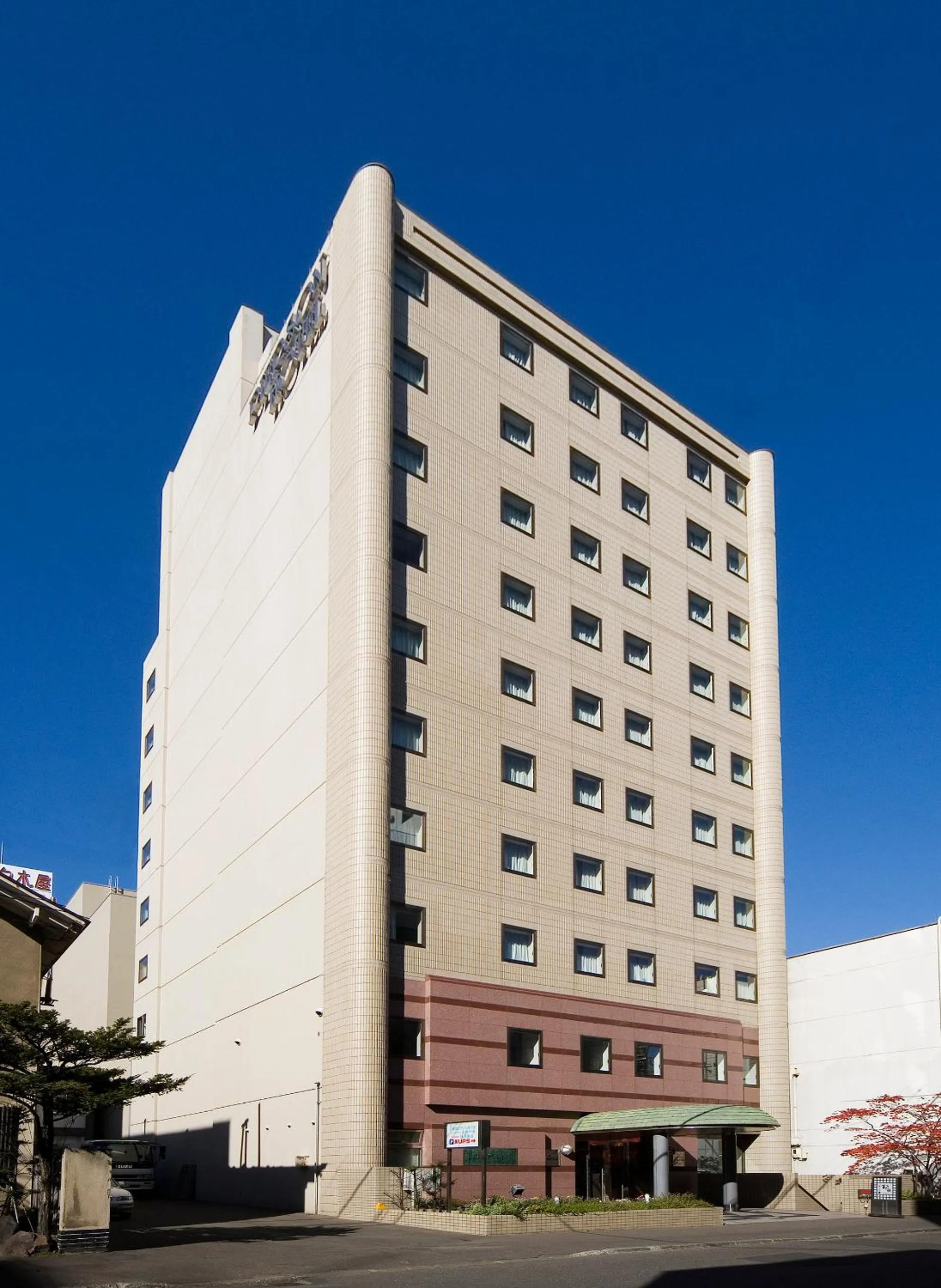 Facade/entrance in Kitami Pierson Hotel