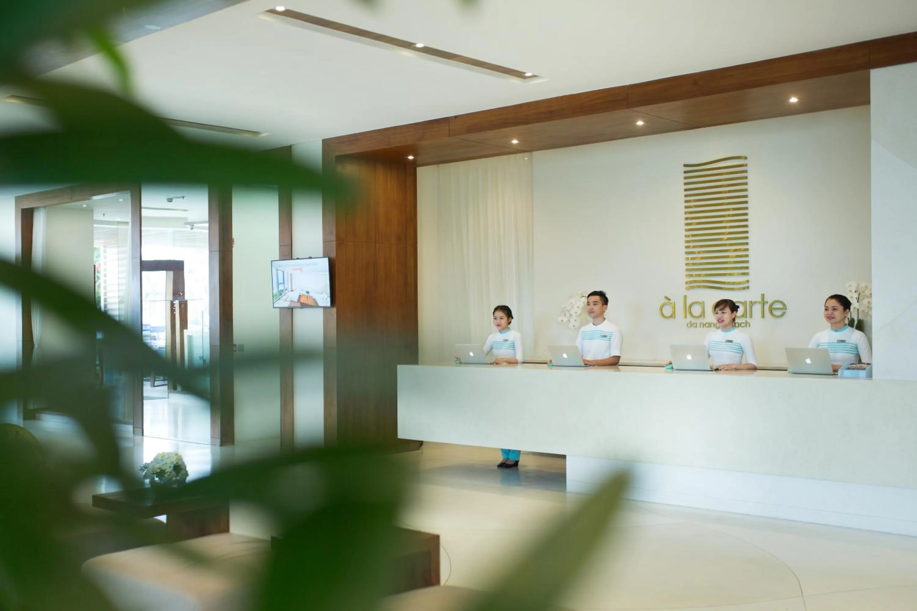Lobby or reception in A La Carte Da Nang Beach