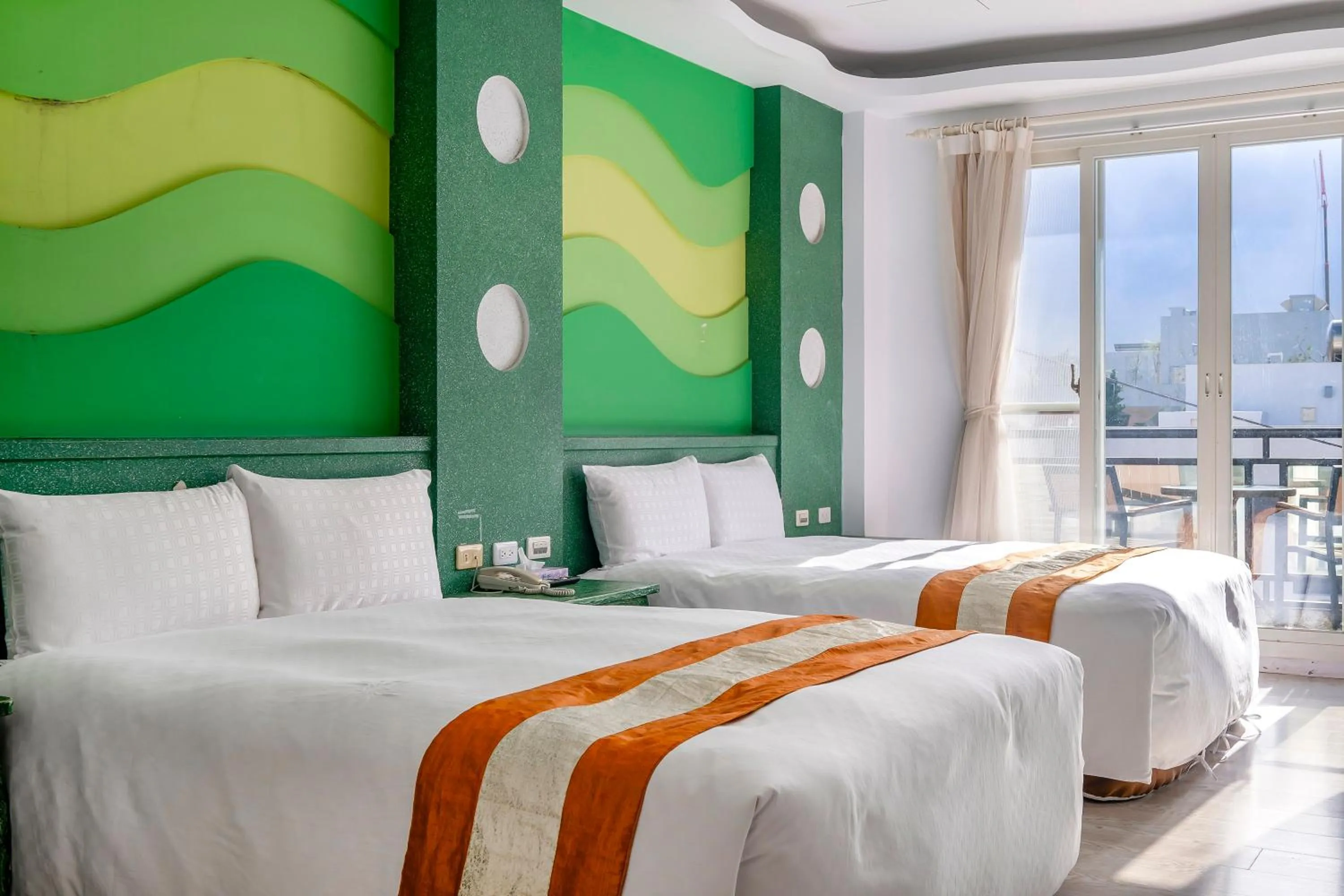 Bed in Wei Yuan Hotel