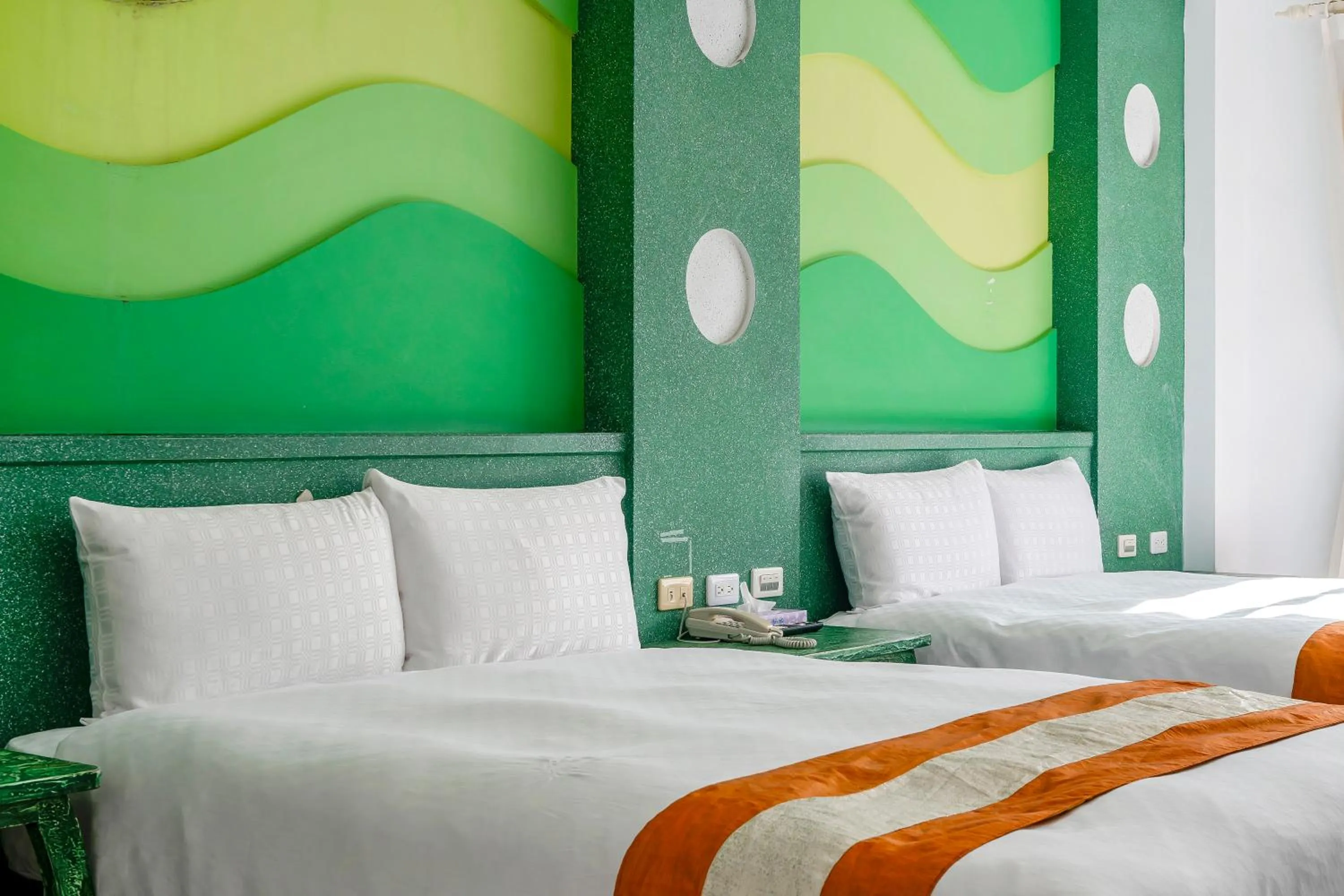 Bed in Wei Yuan Hotel