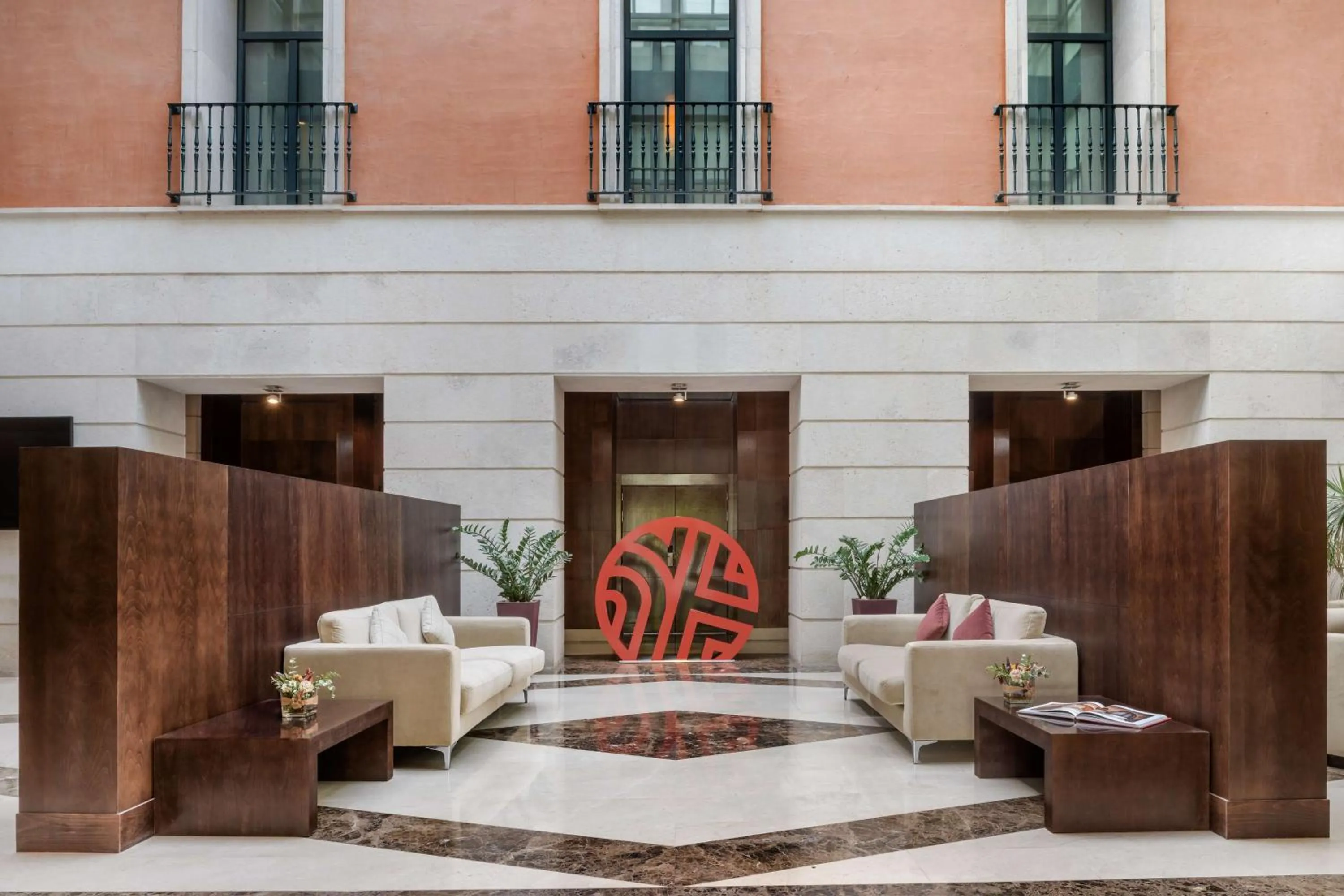 Lobby or reception in NH Collection Palacio de Aranjuez