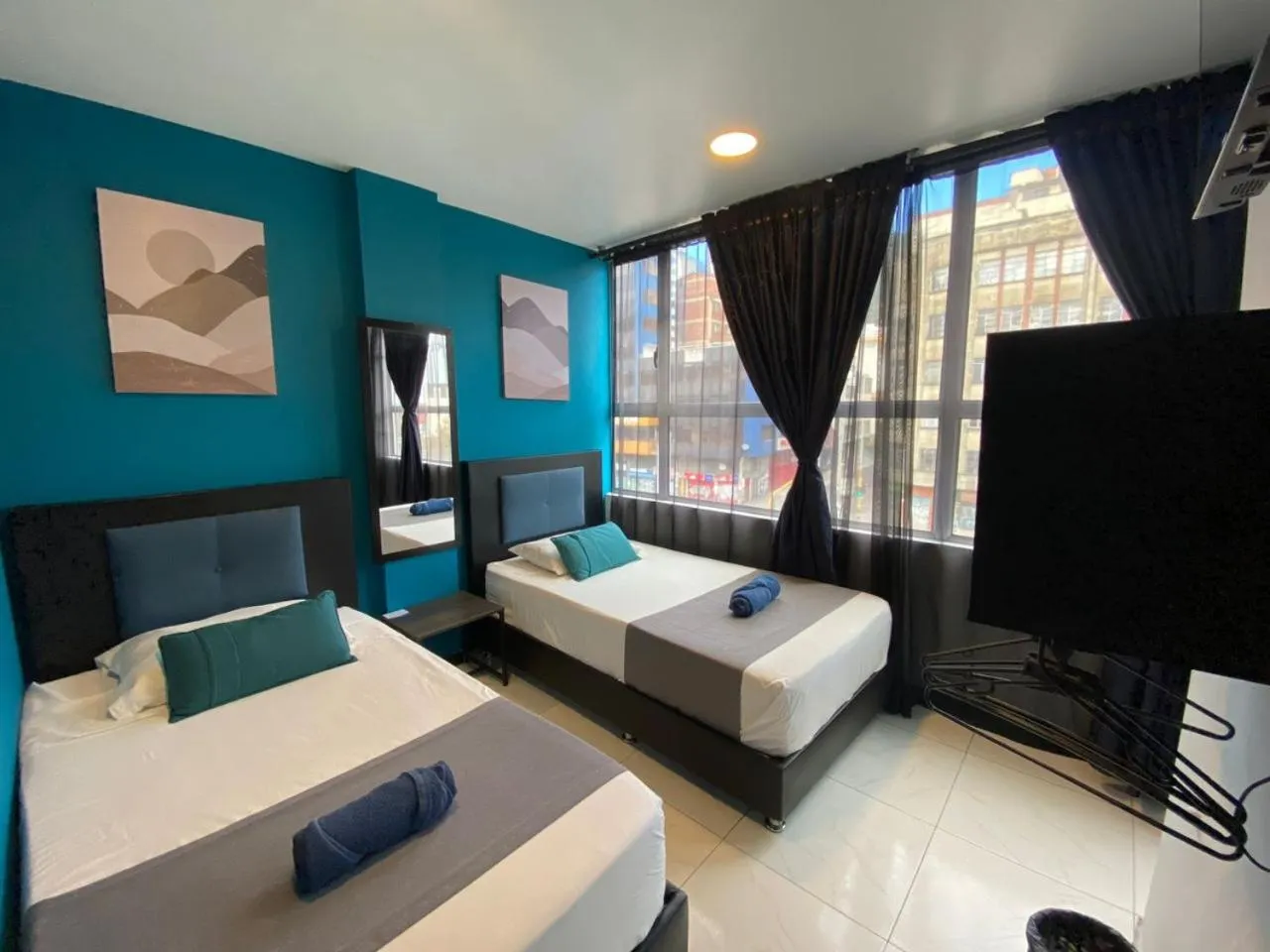 Bed in Hotel HILLS BOGOTA