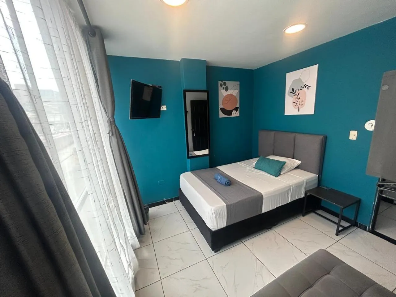 Photo of the whole room, Bed in Hotel HILLS BOGOTA