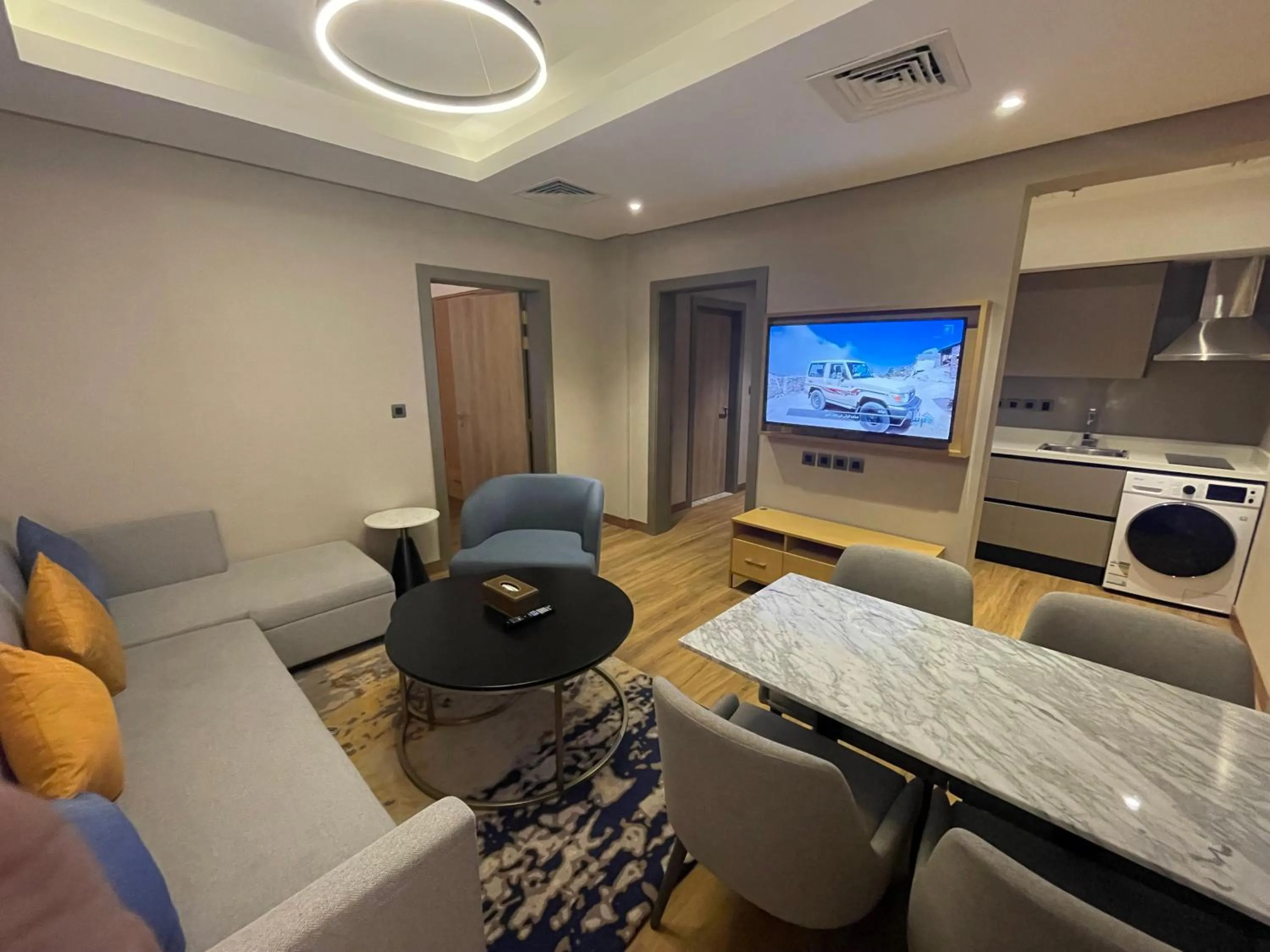 Living room in BN Residence