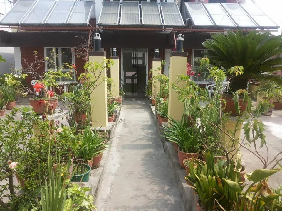 Garden in Imperial House Thamel - 2 km from Swayambhunath Temple