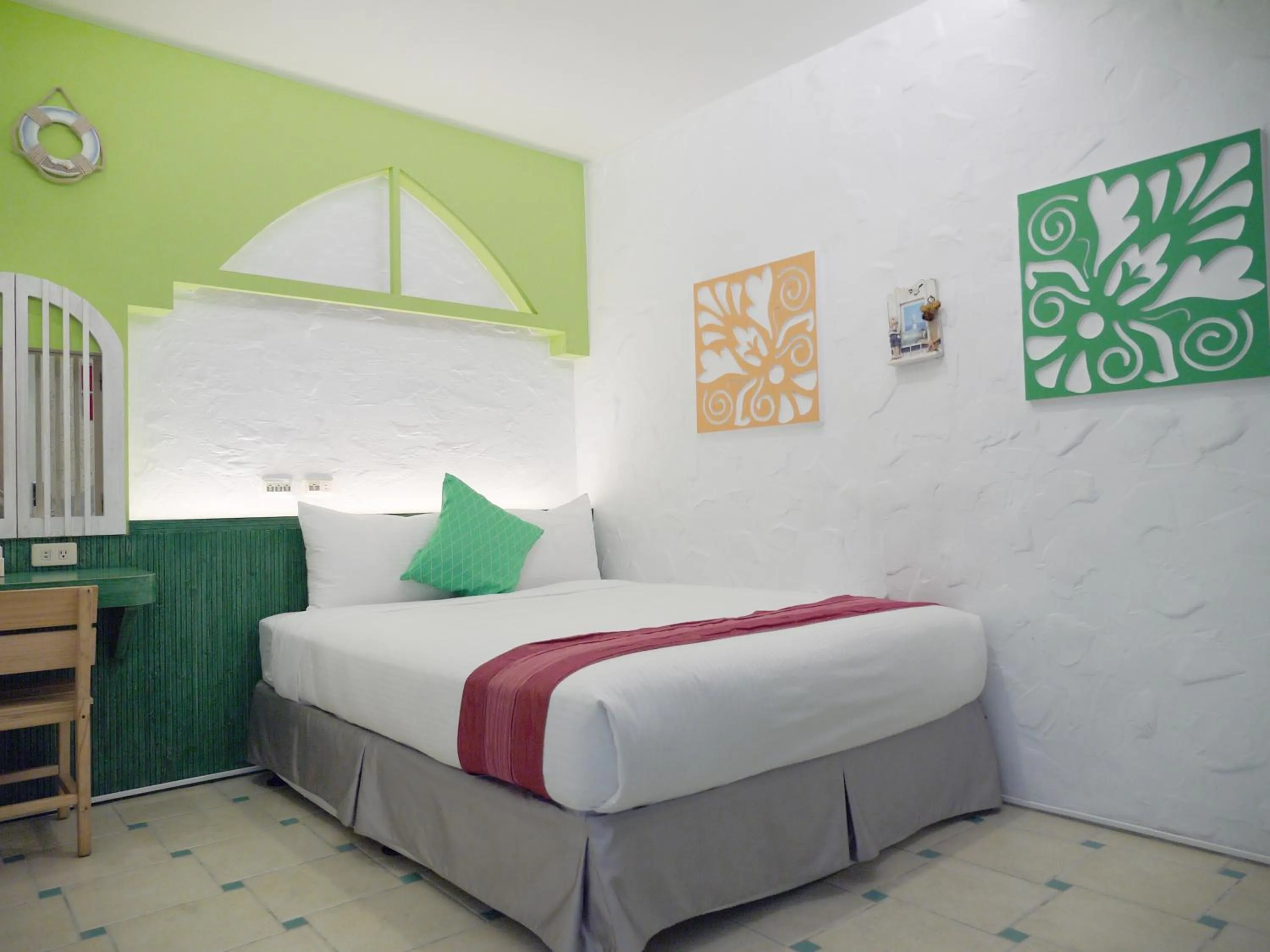 Bed in Kenting Sin Sin Hotel II