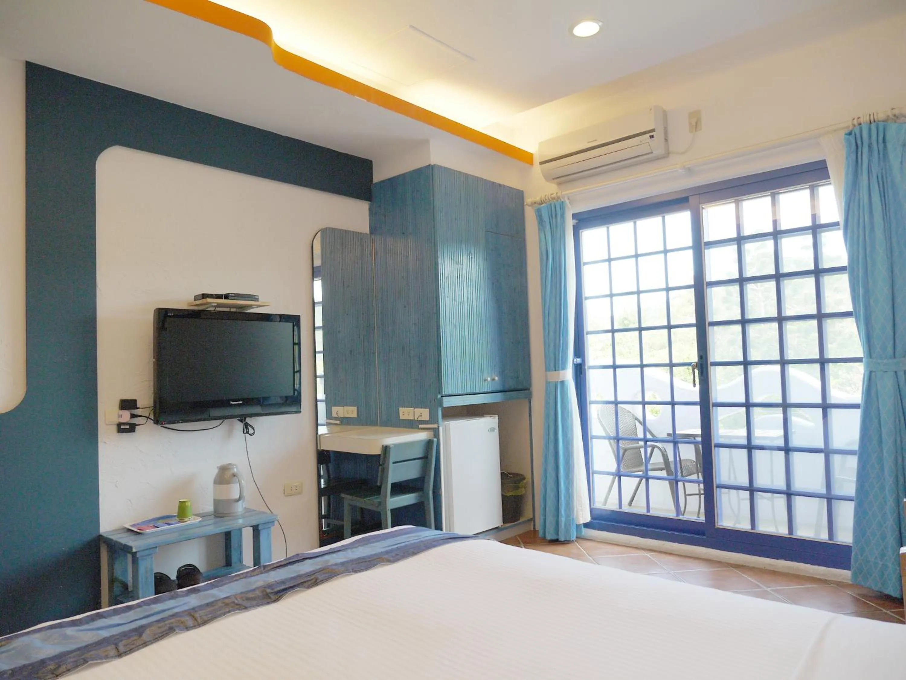 Bed in Kenting Sin Sin Hotel II