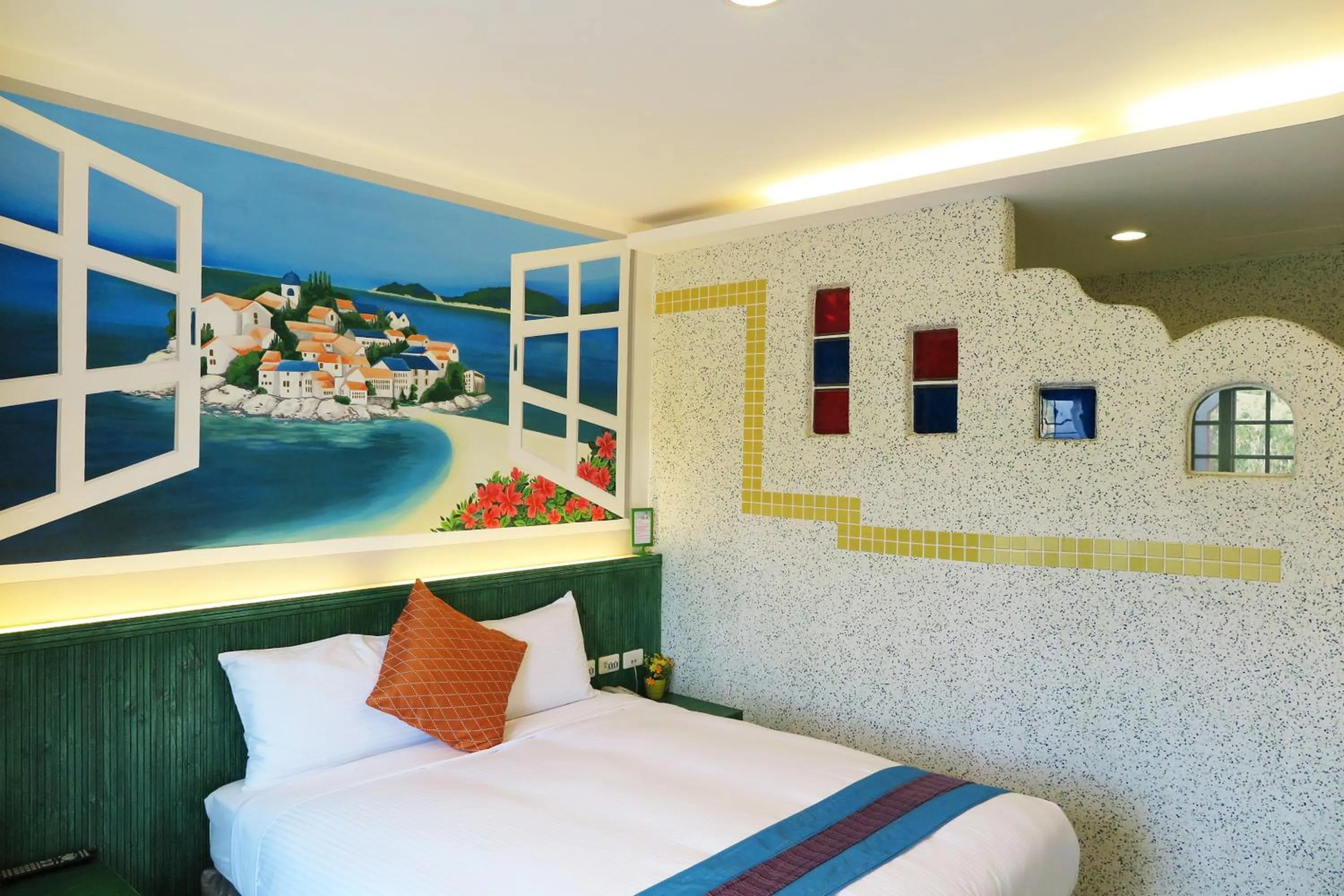 Bed in Kenting Sin Sin Hotel II
