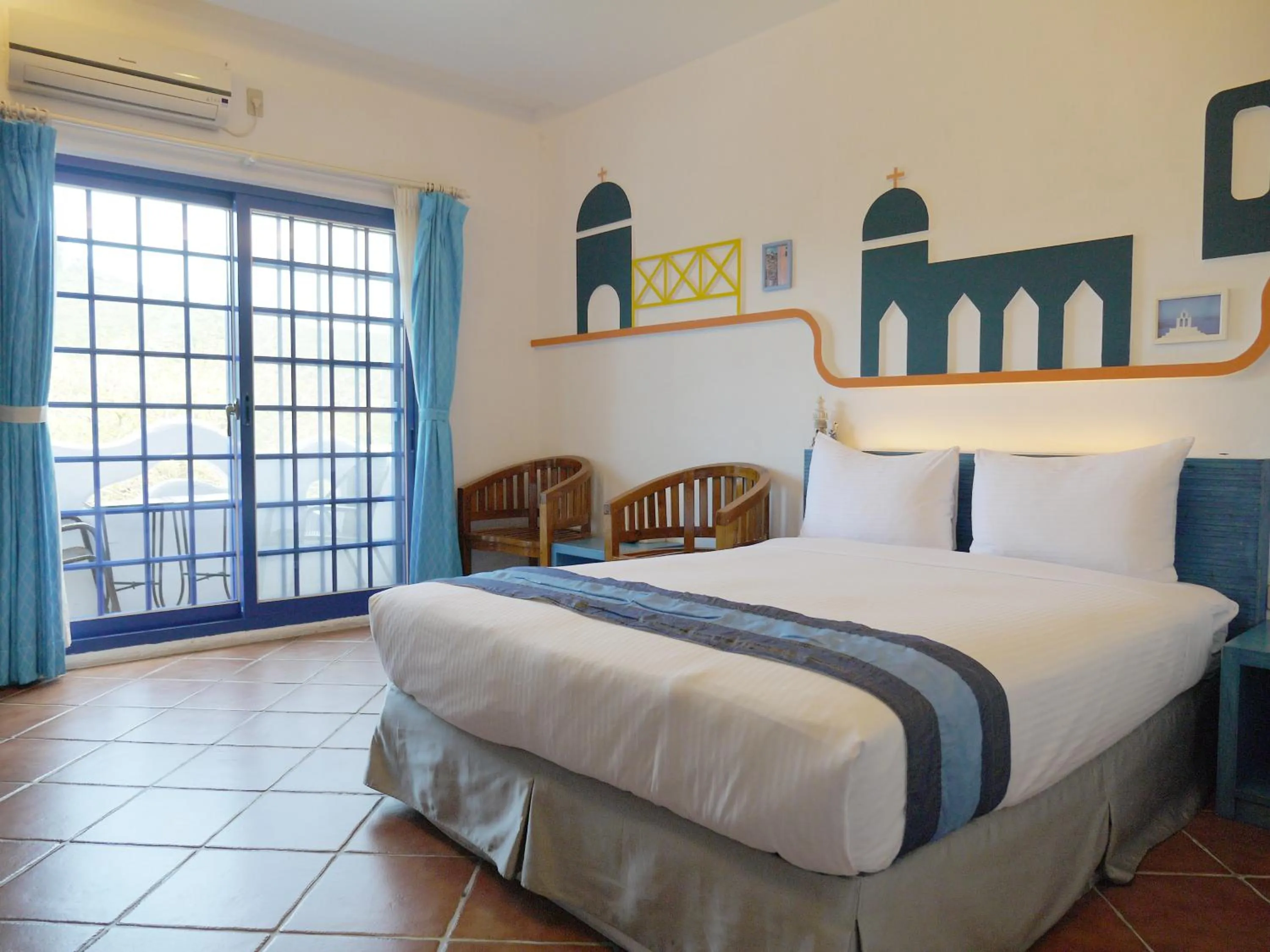 Bed in Kenting Sin Sin Hotel II