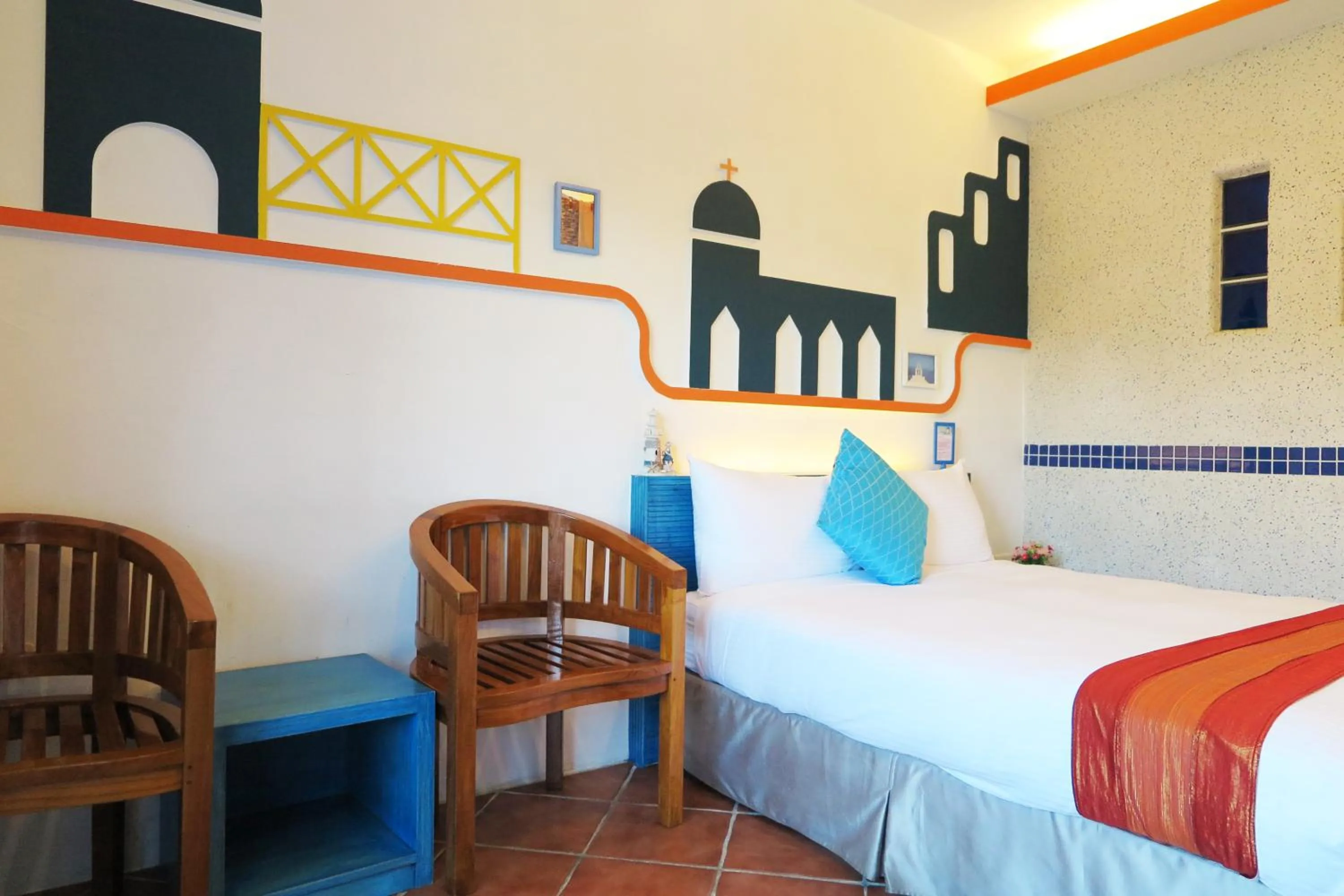 Bed in Kenting Sin Sin Hotel II