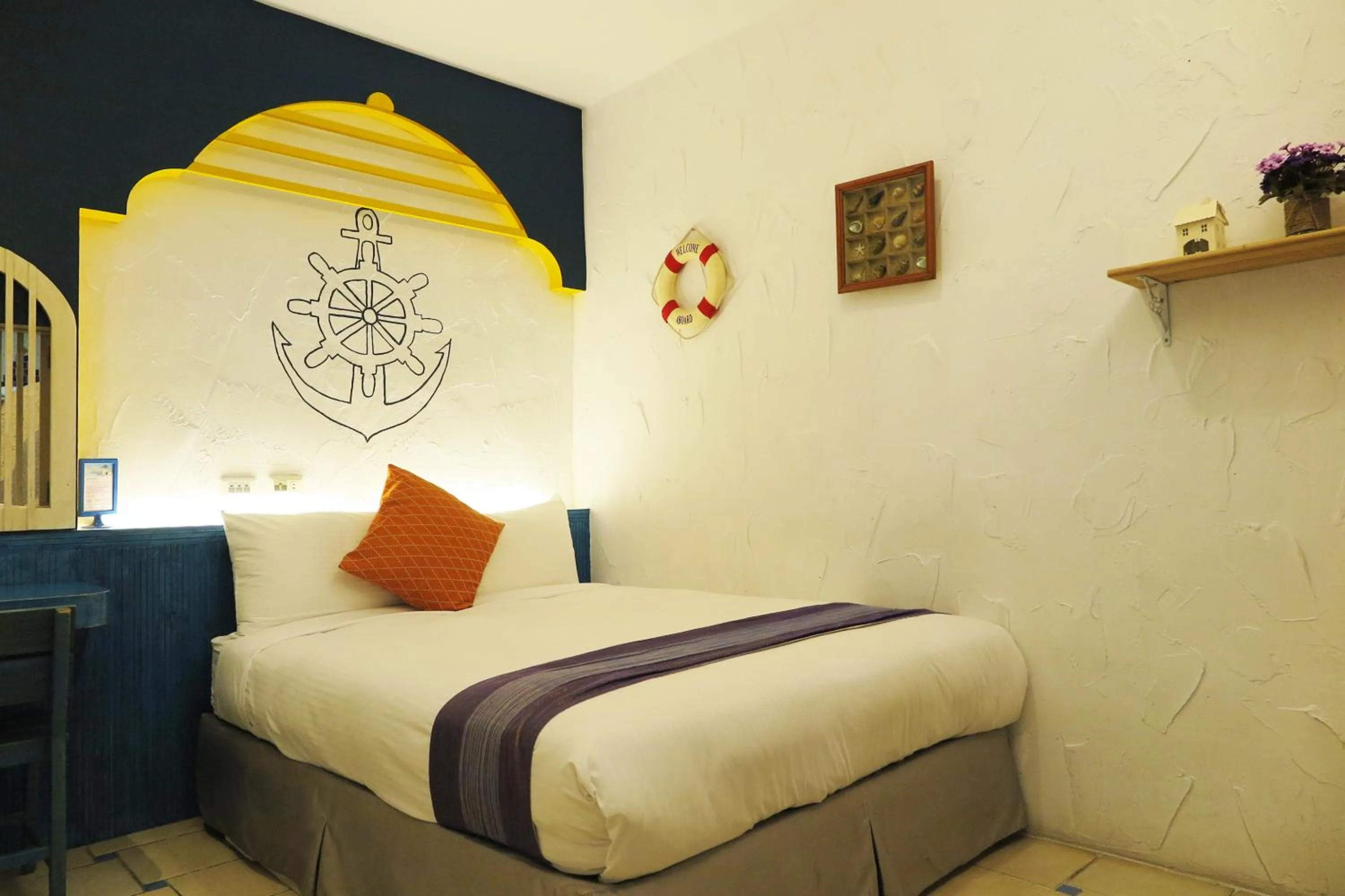 Bed in Kenting Sin Sin Hotel II