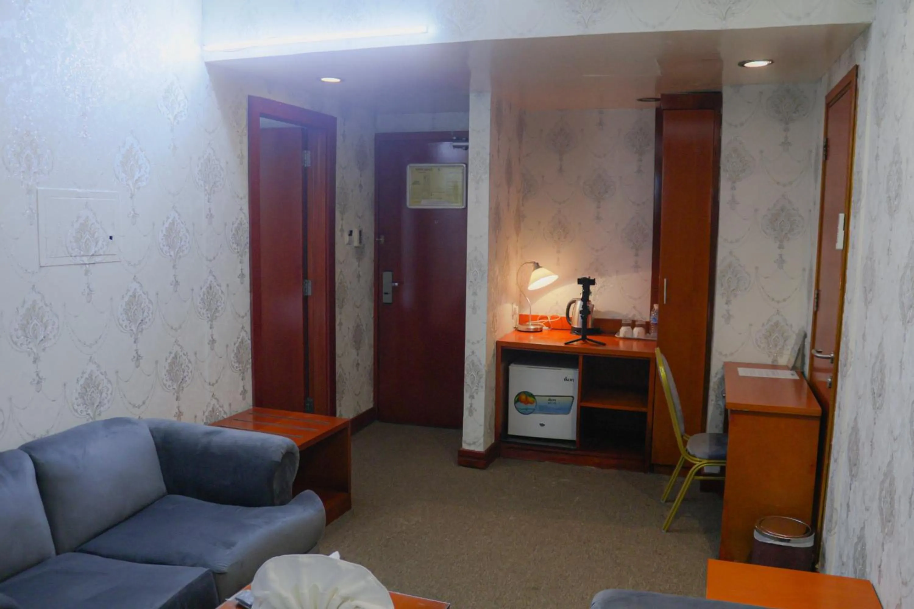 Living room in BOONMAX Hotel